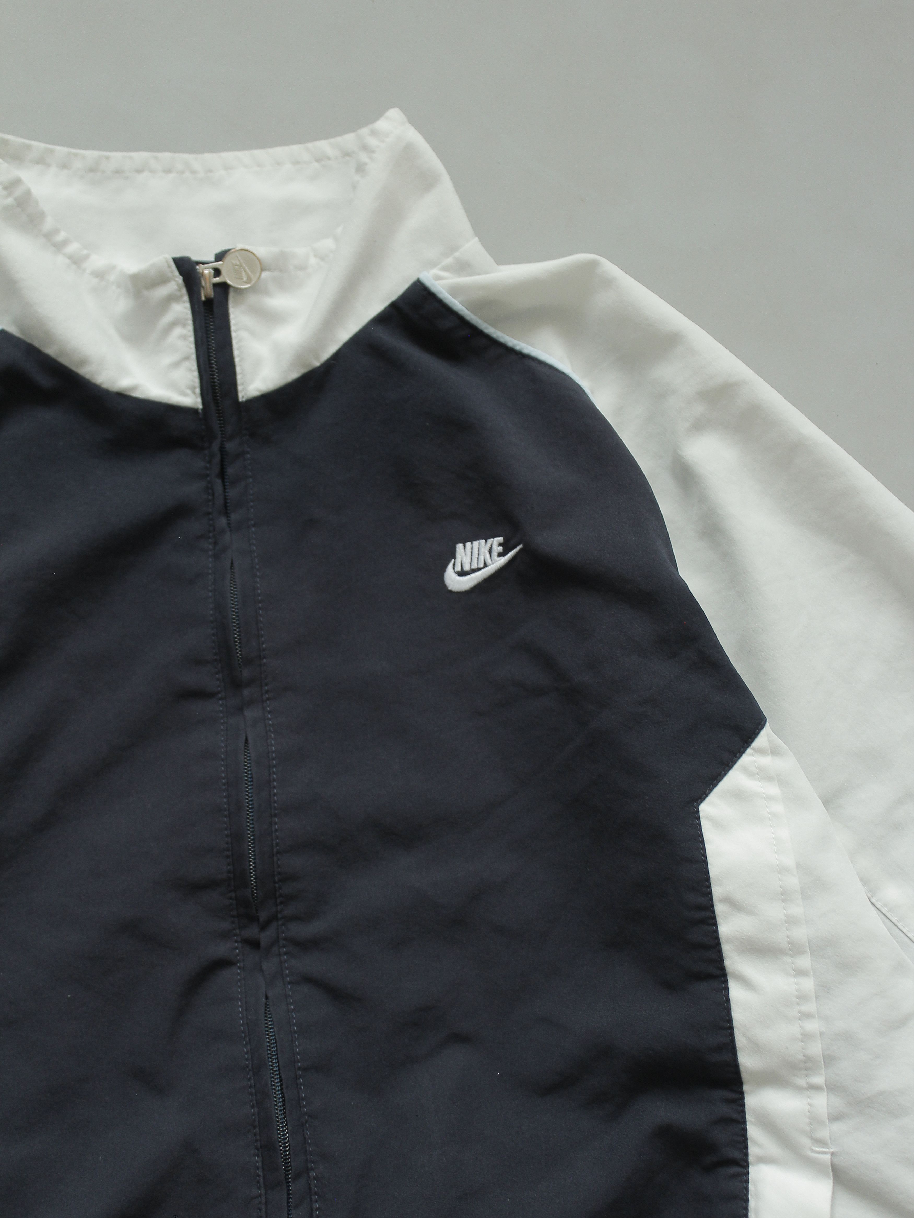 Nike × Vintage Nike Vintage Light Track Jacket Swoosh Embroidery Mens Zip Size US M / EU 48-50 / 2 - 4 Thumbnail