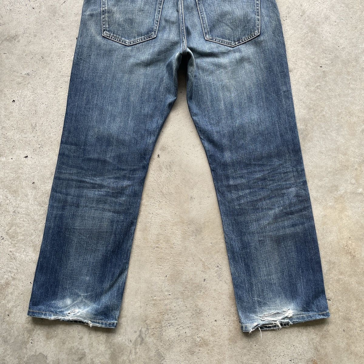 Japanese Brand Vintage Japanese UJ Faded Denim Jeans Pants W36x29 Size US 36 / EU 52 - 11 Thumbnail