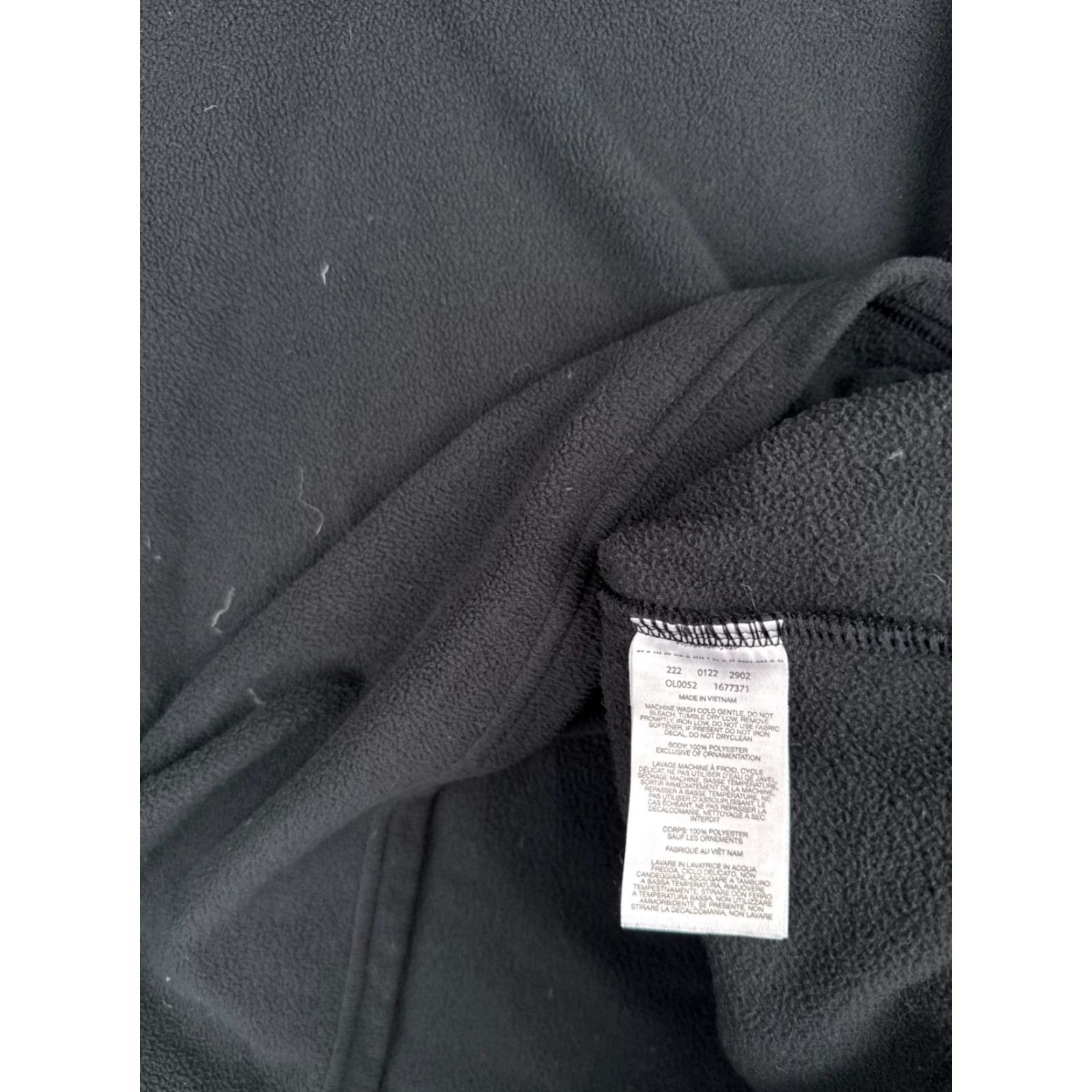 Mountain Hardwear Mountain Hardwear Sweatshirt Women Medium Black 1/4 Zip Pullover Fleece - Mock Neck, Long Sleeve, 100% Polyester, Logo, Activewear, Regular Fit Size M / US 6-8 / IT 42-44 - 7 Thumbnail