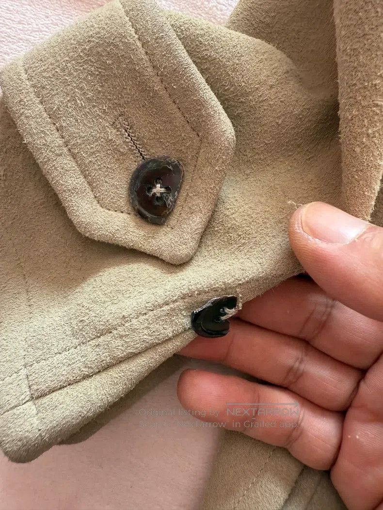 Hermes Hermes Deerskin trench coat Size US M / EU 48-50 / 2 - 7 Thumbnail
