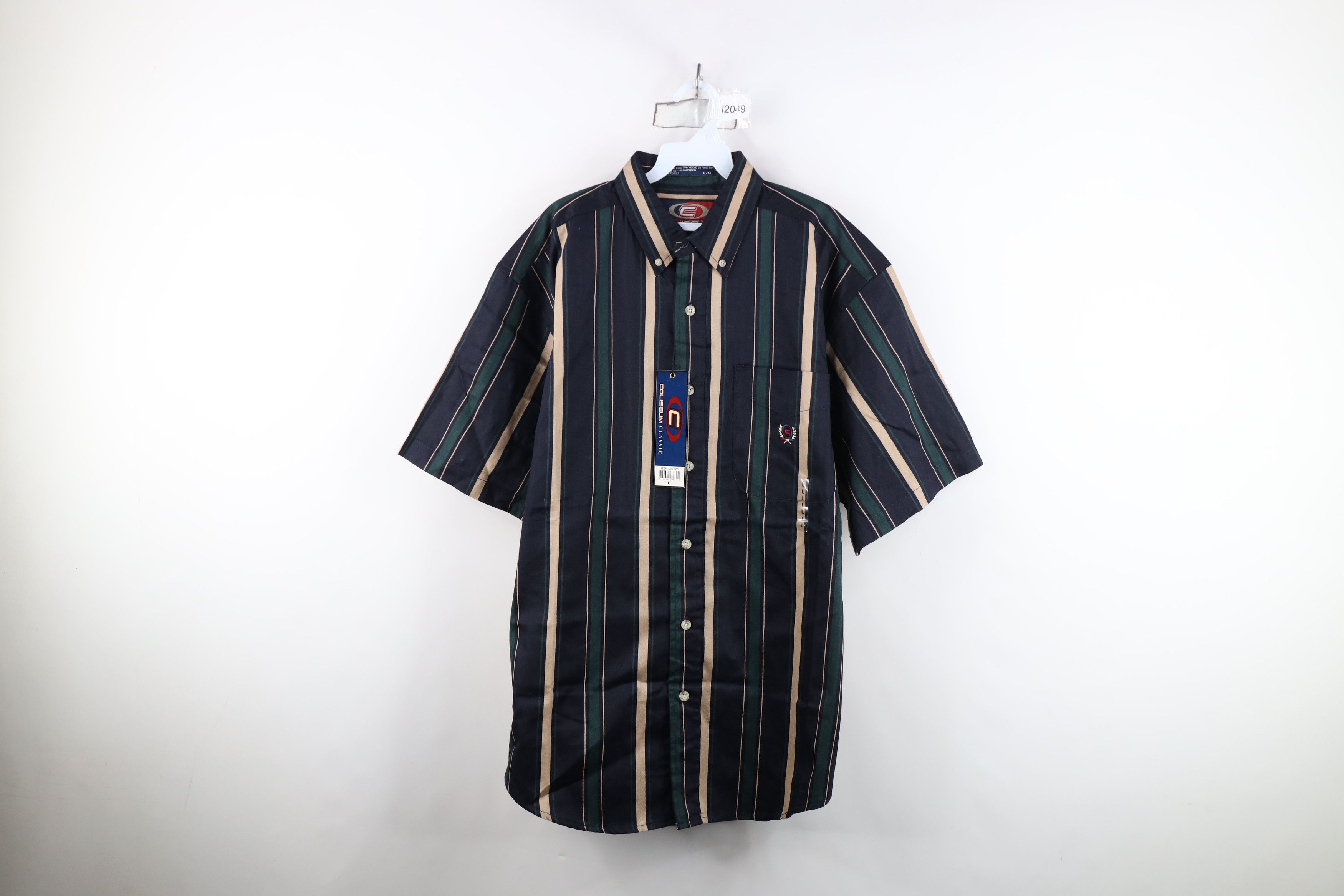 Vintage Deadstock Vintage 90s Y2K Streetwear Fit Button Down Shirt Size US L / EU 52-54 / 3 - 1 Thumbnail