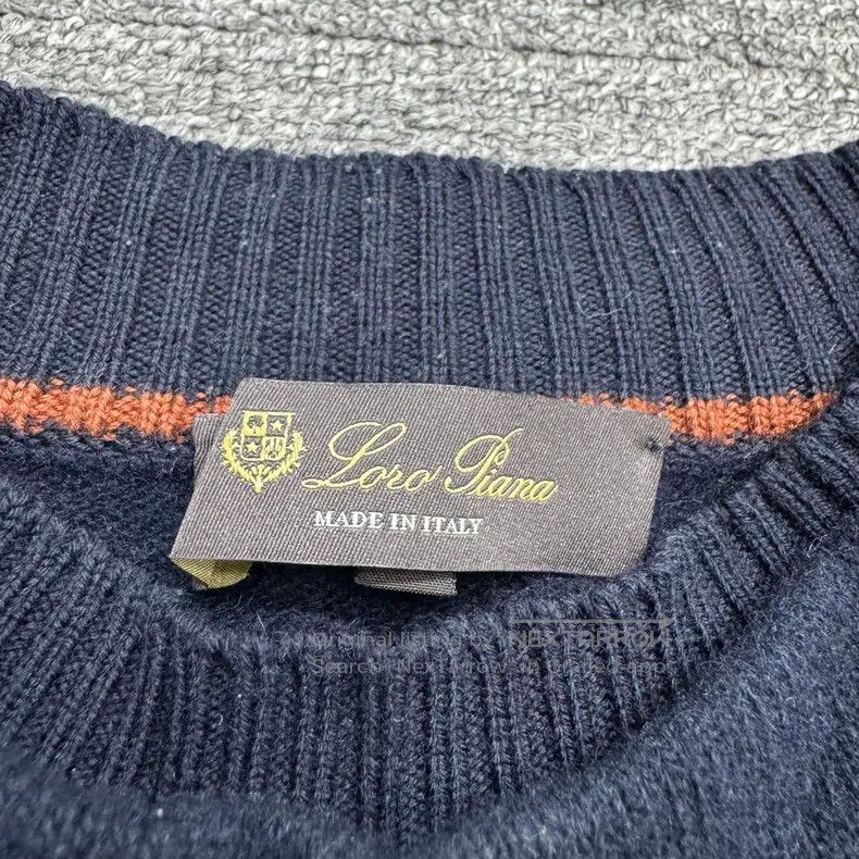 Loro Piana Loro Piana Double-layer collar cashmere knit sweater Size US M / EU 48-50 / 2 - 3 Thumbnail