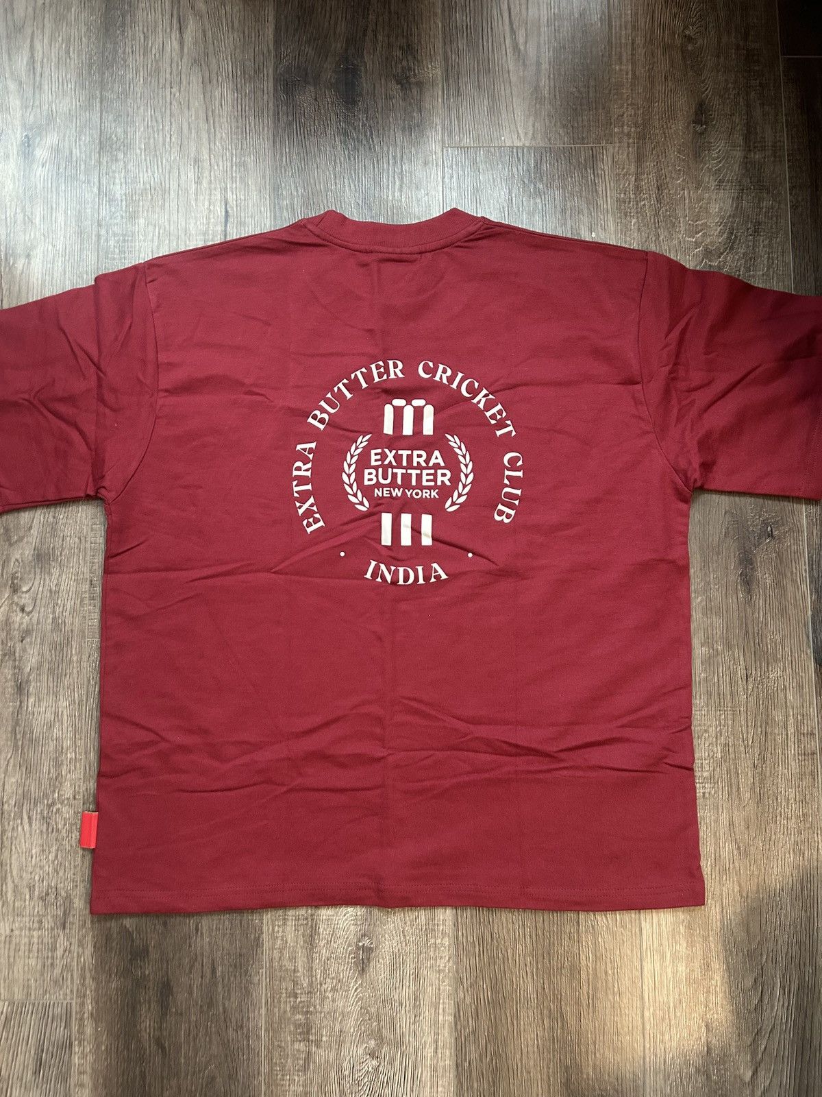 Extra Butter Extra Butter red cricket club tee Size US L / EU 52-54 / 3 - 2 Thumbnail