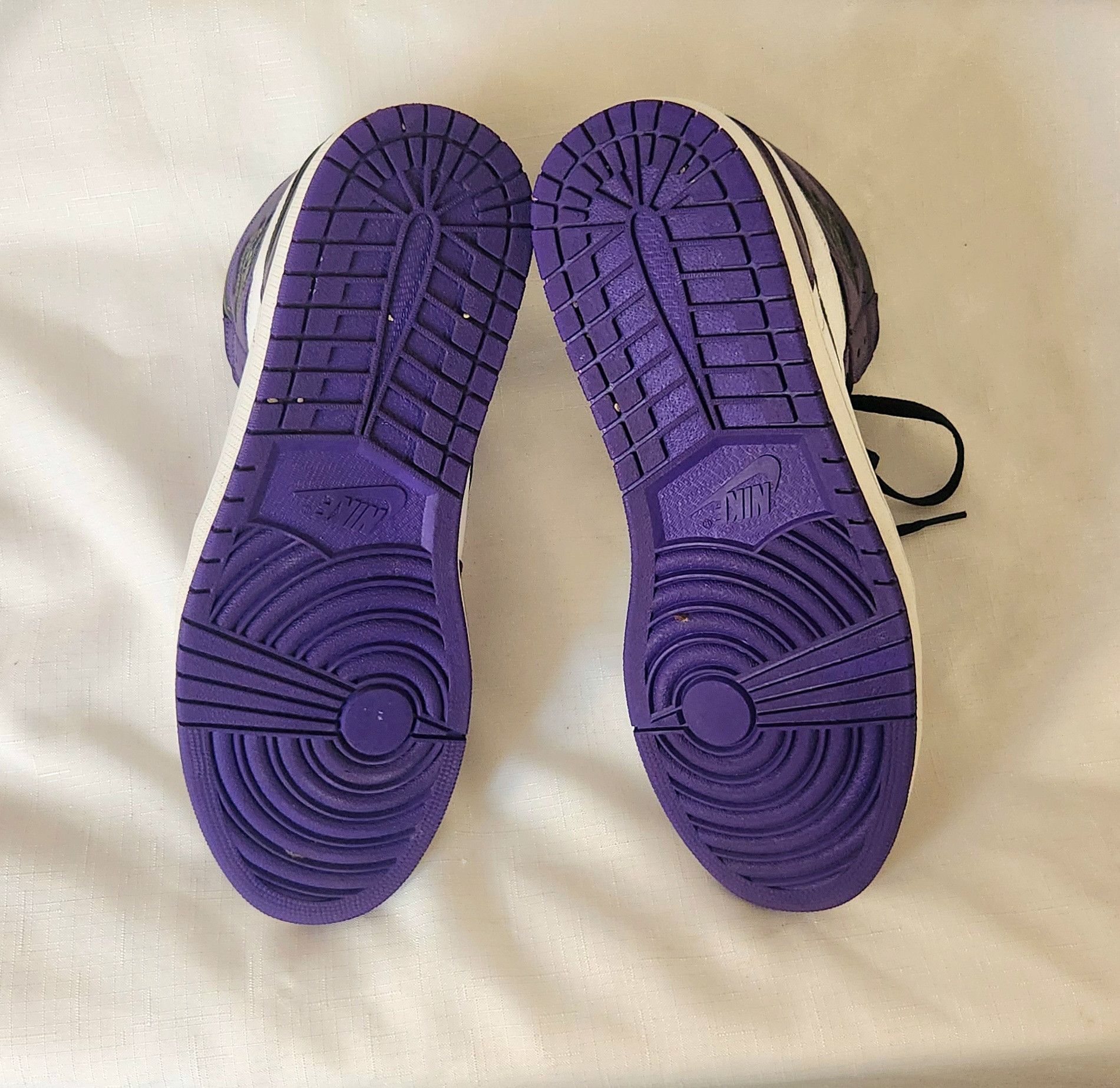 Nike Jordan 1 Retro OG High Court Purple 2.0 Nike Sz 14 sneakers Size US 14 / EU 47 - 11 Thumbnail