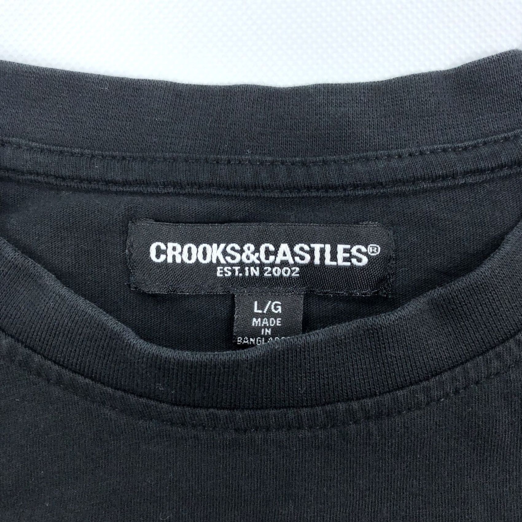 Crooks & Castles Crooks & Castles The Ruling Elite N°38 Graphic T-Shirt Mens Black L Size US L / EU 52-54 / 3 - 3 Thumbnail
