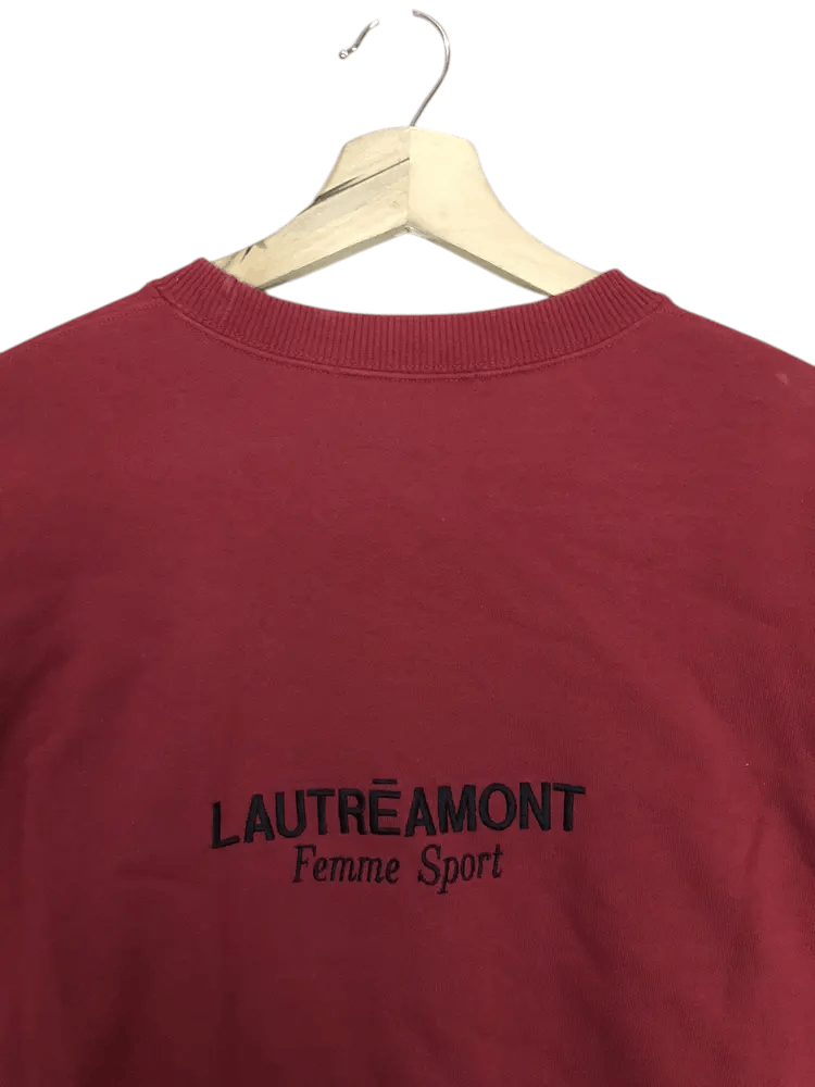 Japanese Brand Vintage Lautreamont Femme Sport Sweatshirts Size L / US 10 / IT 46 - 3 Thumbnail