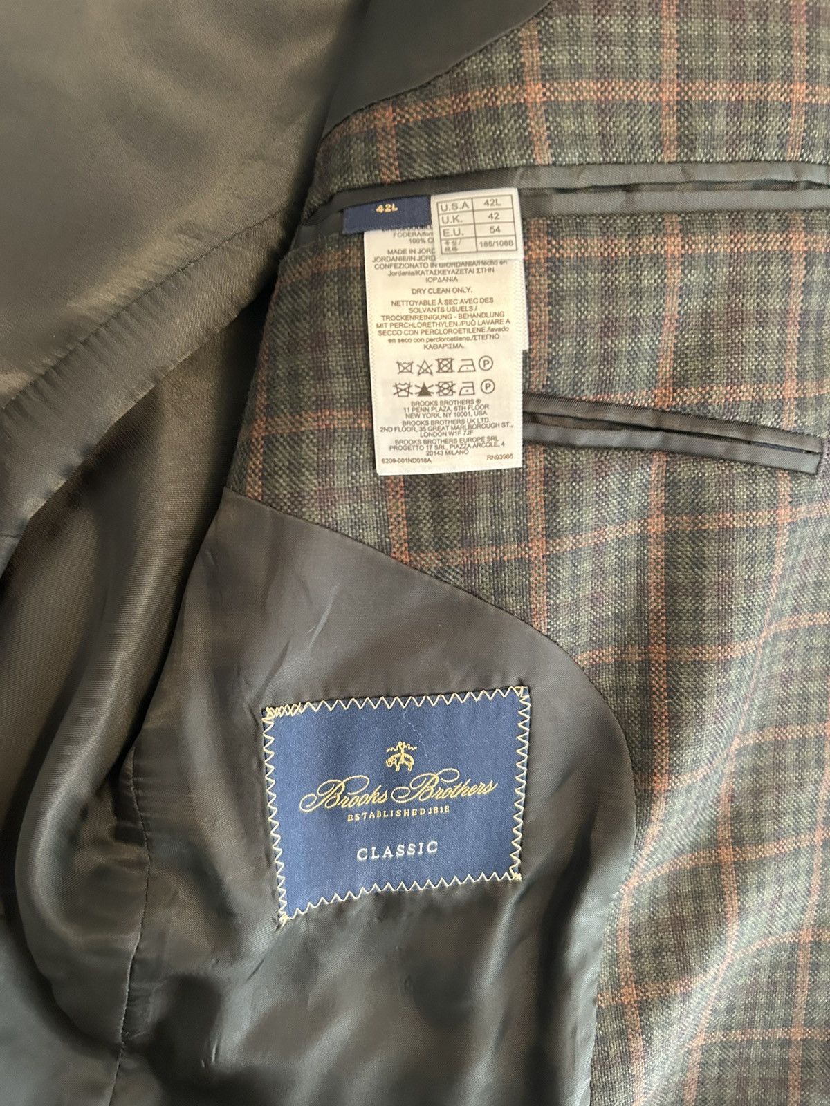 Brooks Brothers Brooks Brothers Wool Blazer Size 42L - 3 Thumbnail