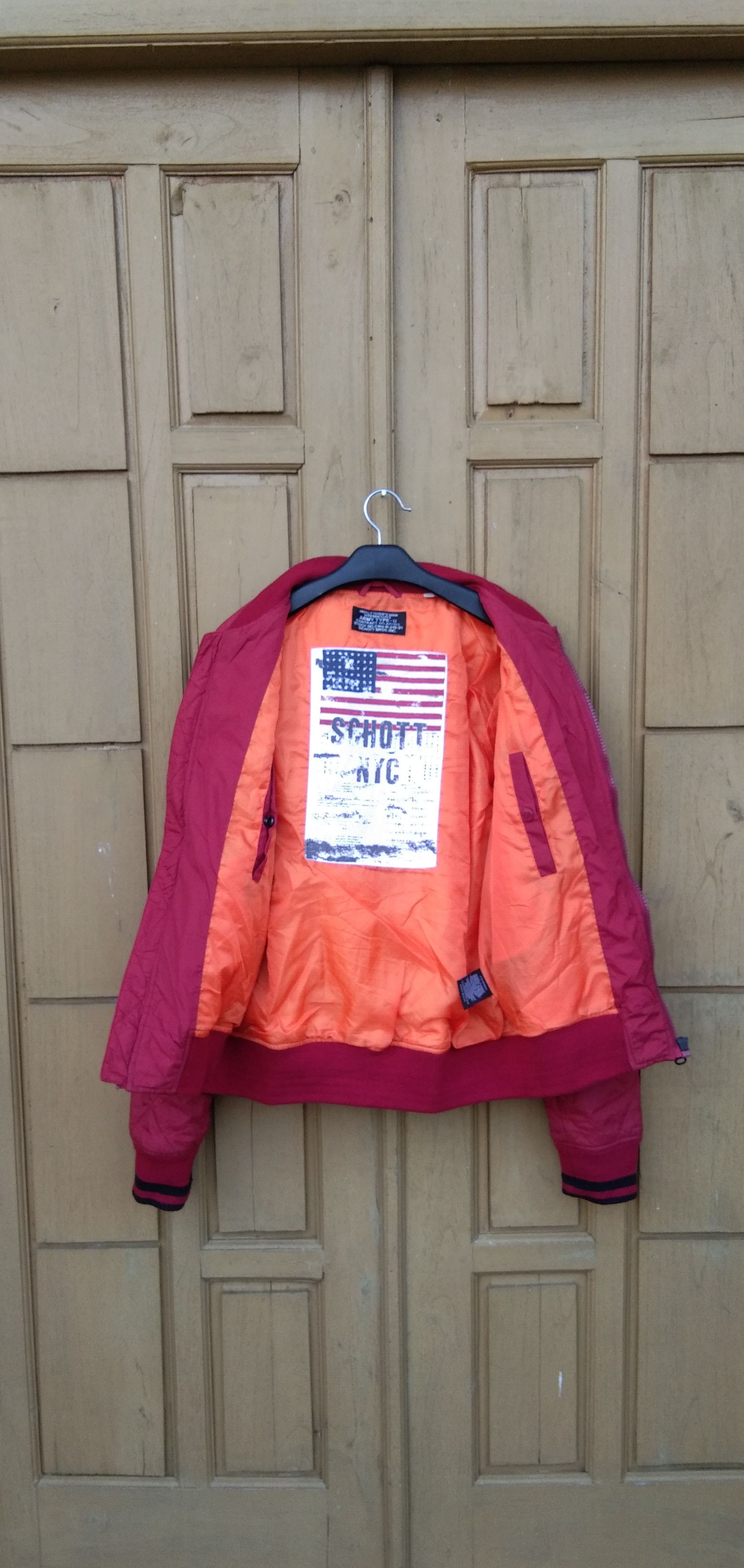 Japanese Brand Schott bross marrun bomber jacket Size US L / EU 52-54 / 3 - 6 Thumbnail