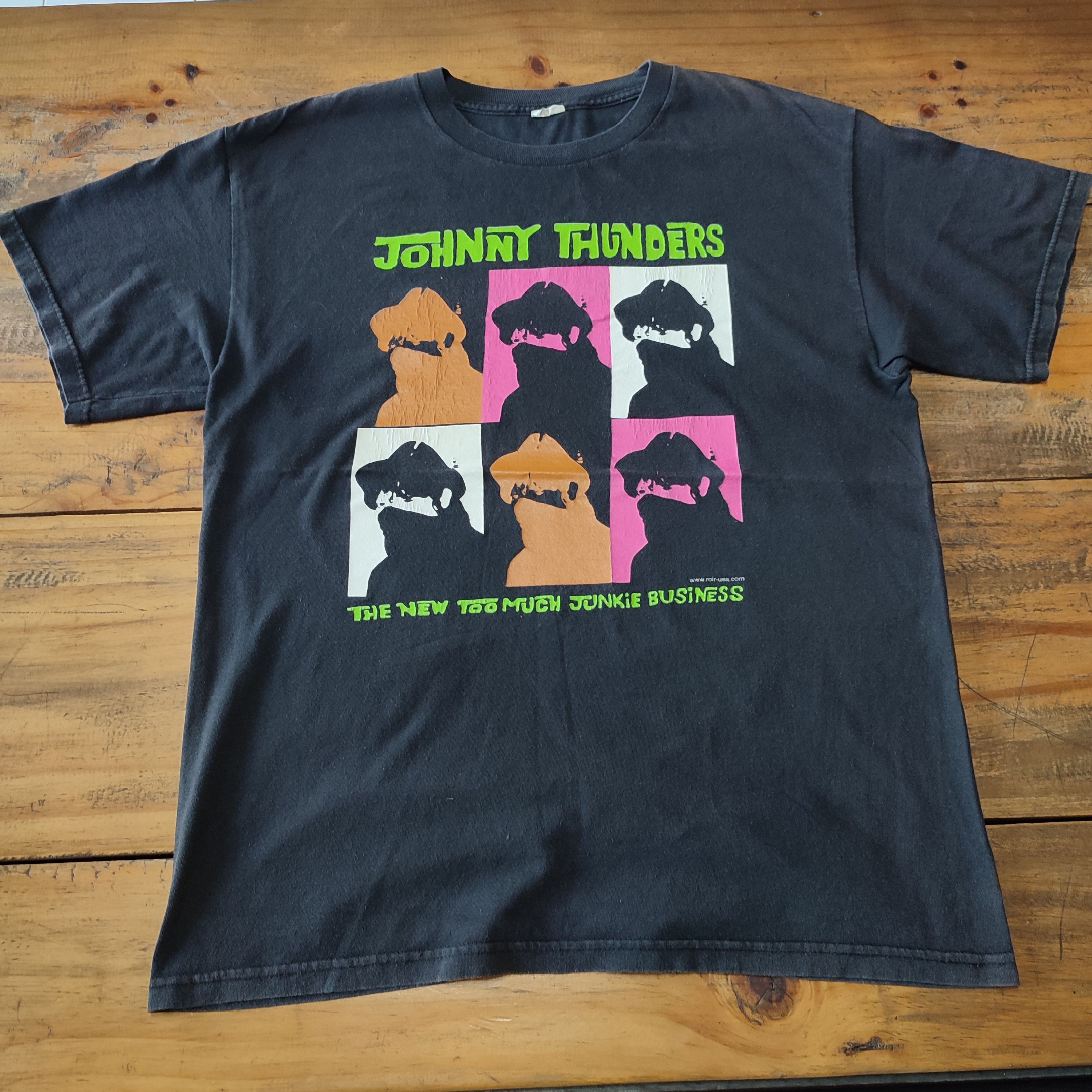 Band Tees × Vintage JOHNNY THUNDERS T-shirt Size US L / EU 52-54 / 3 - 2 Thumbnail
