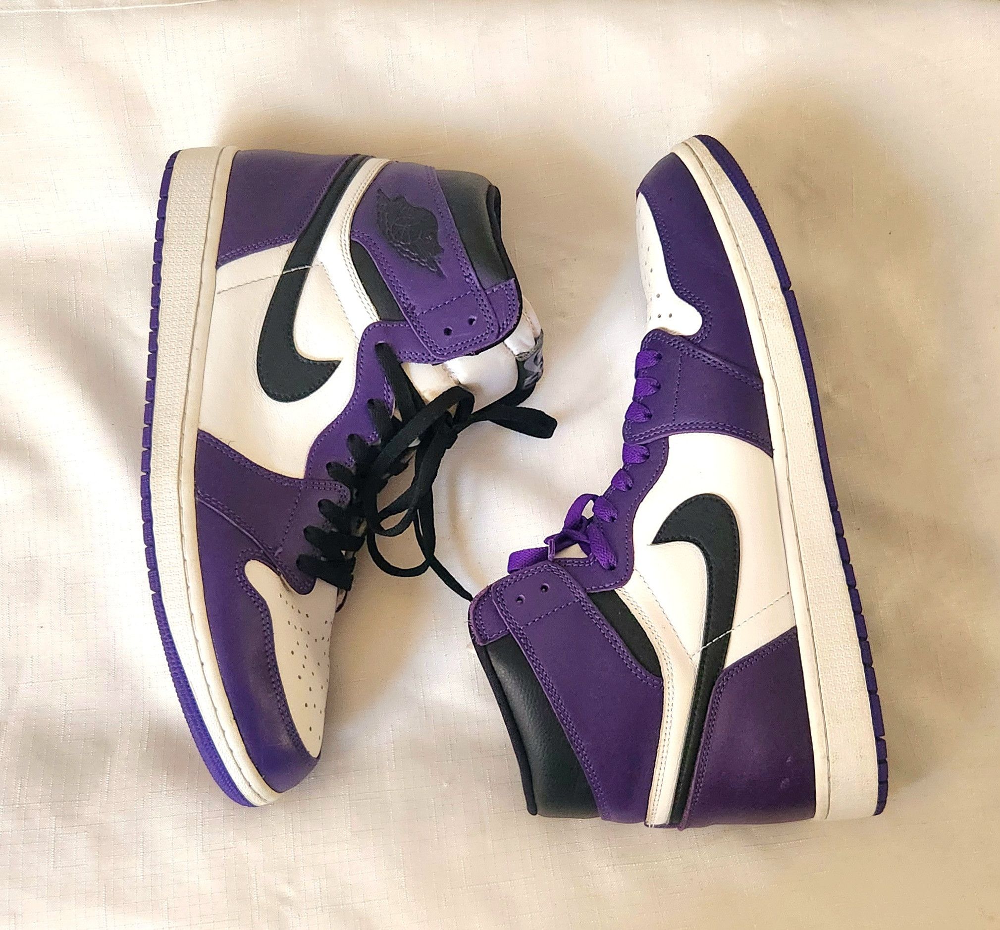 Nike Jordan 1 Retro OG High Court Purple 2.0 Nike Sz 14 sneakers Size US 14 / EU 47 - 8 Thumbnail