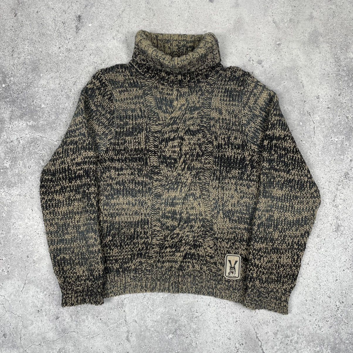 Dolce & Gabbana Dolce & Gabbana Ice Resistance Knitted Turtleneck Sweater Size US S / EU 44-46 / 1 - 1 Thumbnail