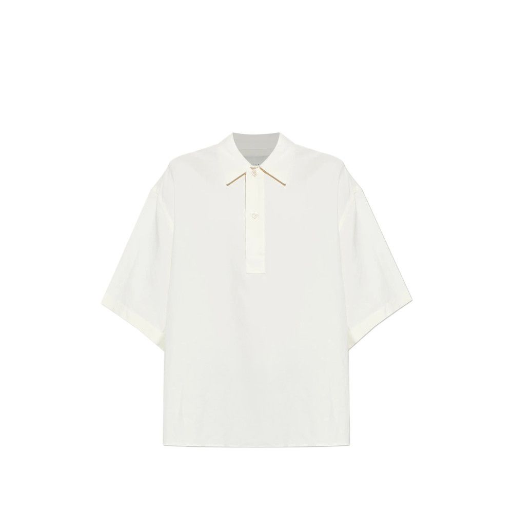 Studio Nicholson Studio Nicholson NEUTRALS Polo Shirts Size US M / EU 48-50 / 2 - 1 Thumbnail
