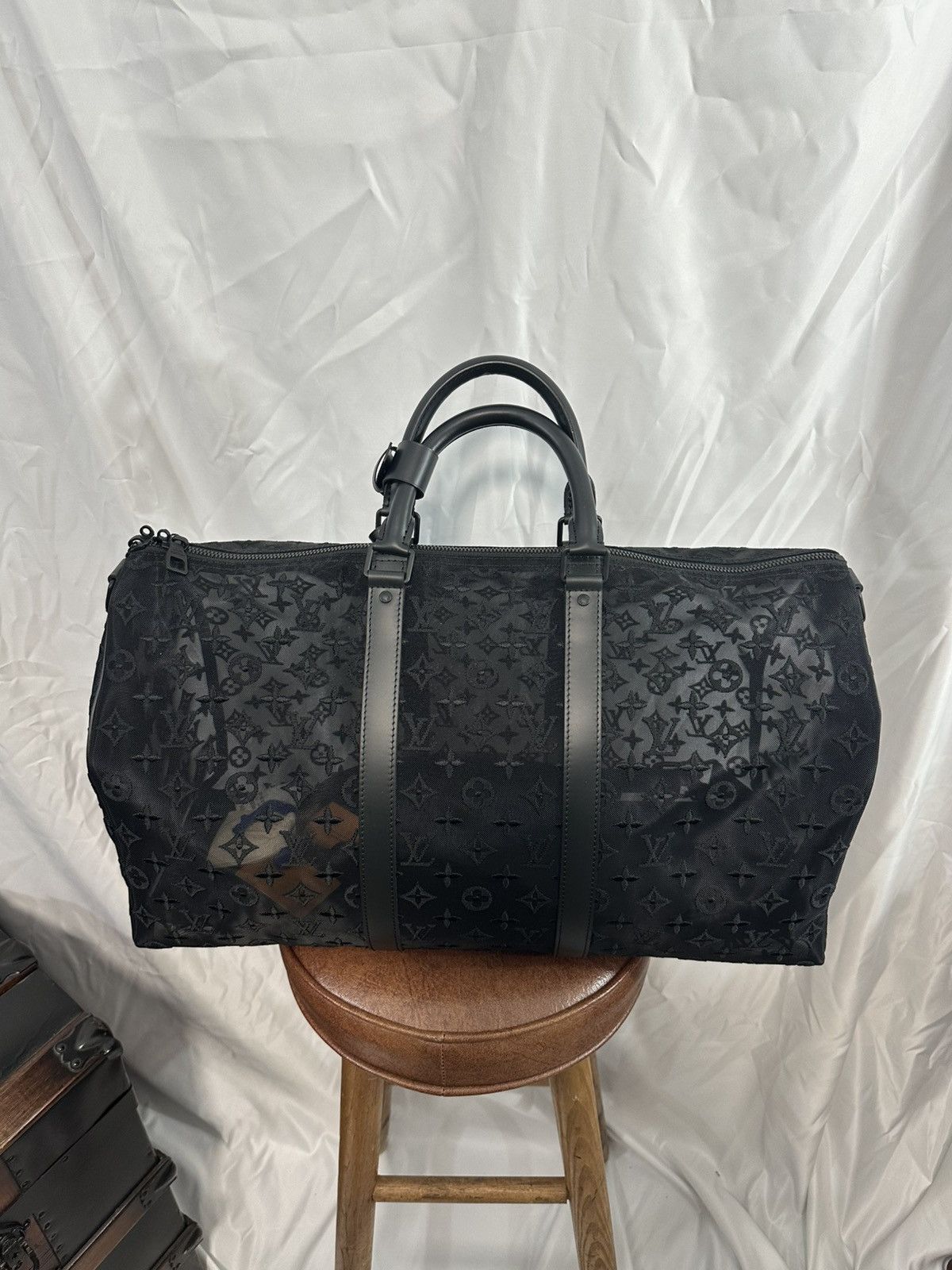 Louis Vuitton Louis Vuitton Duffle Transparent Size ONE SIZE - 3 Thumbnail
