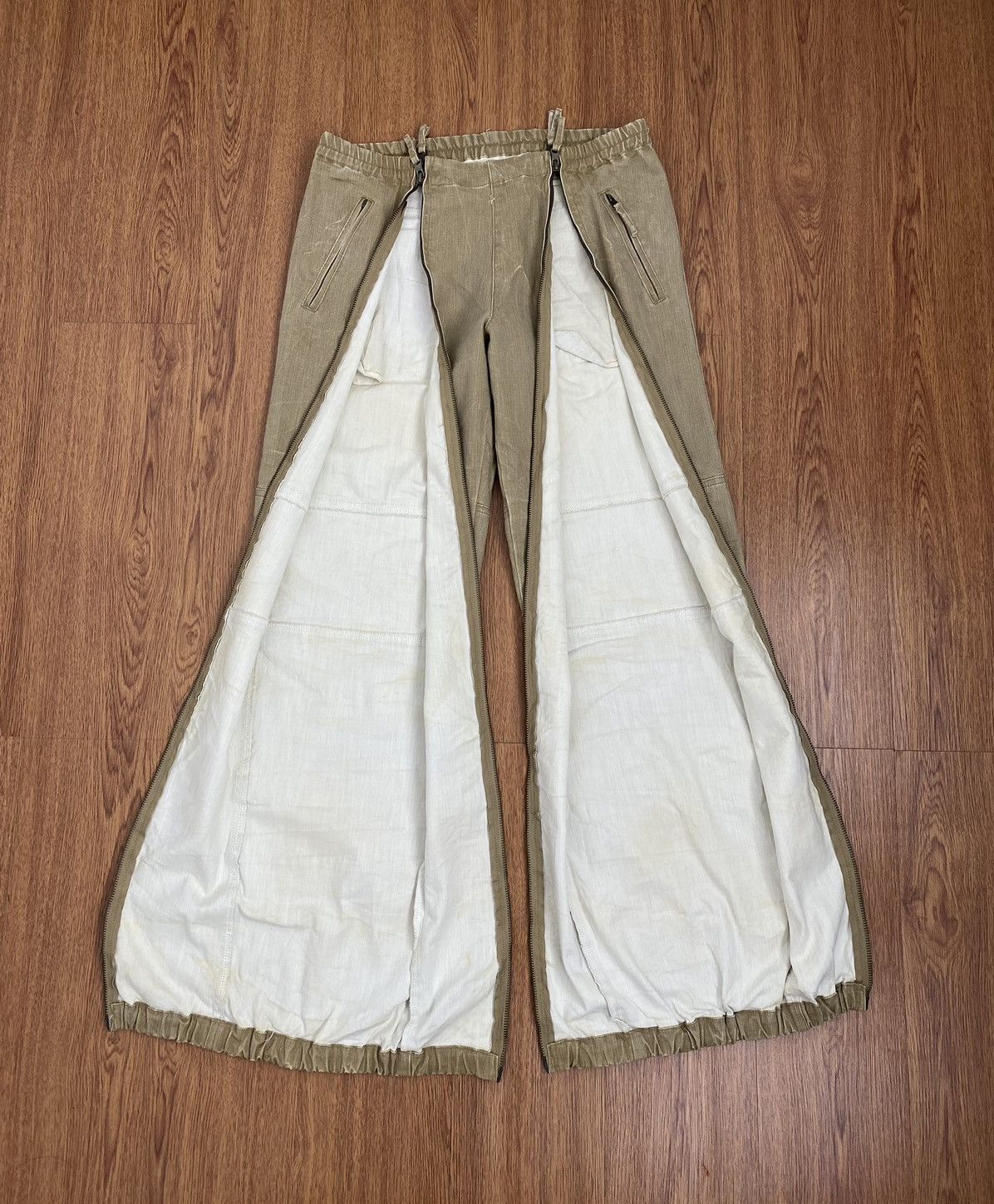 Japanese Brand Pastique full up zipper pants Size US 30 / EU 46 - 3 Thumbnail