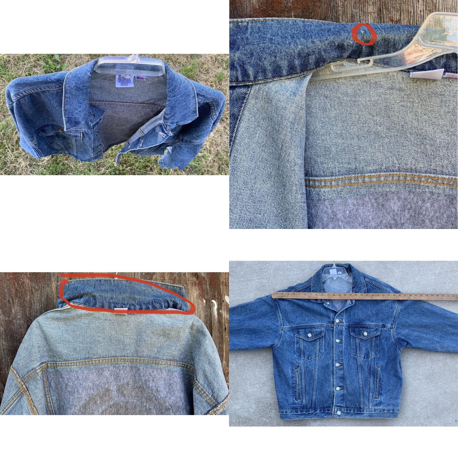 Vintage VINTAGE Golden State Warriors Embossed Denim Jacket Trucker Jean Made In USA Size L Size US 33 - 10 Thumbnail