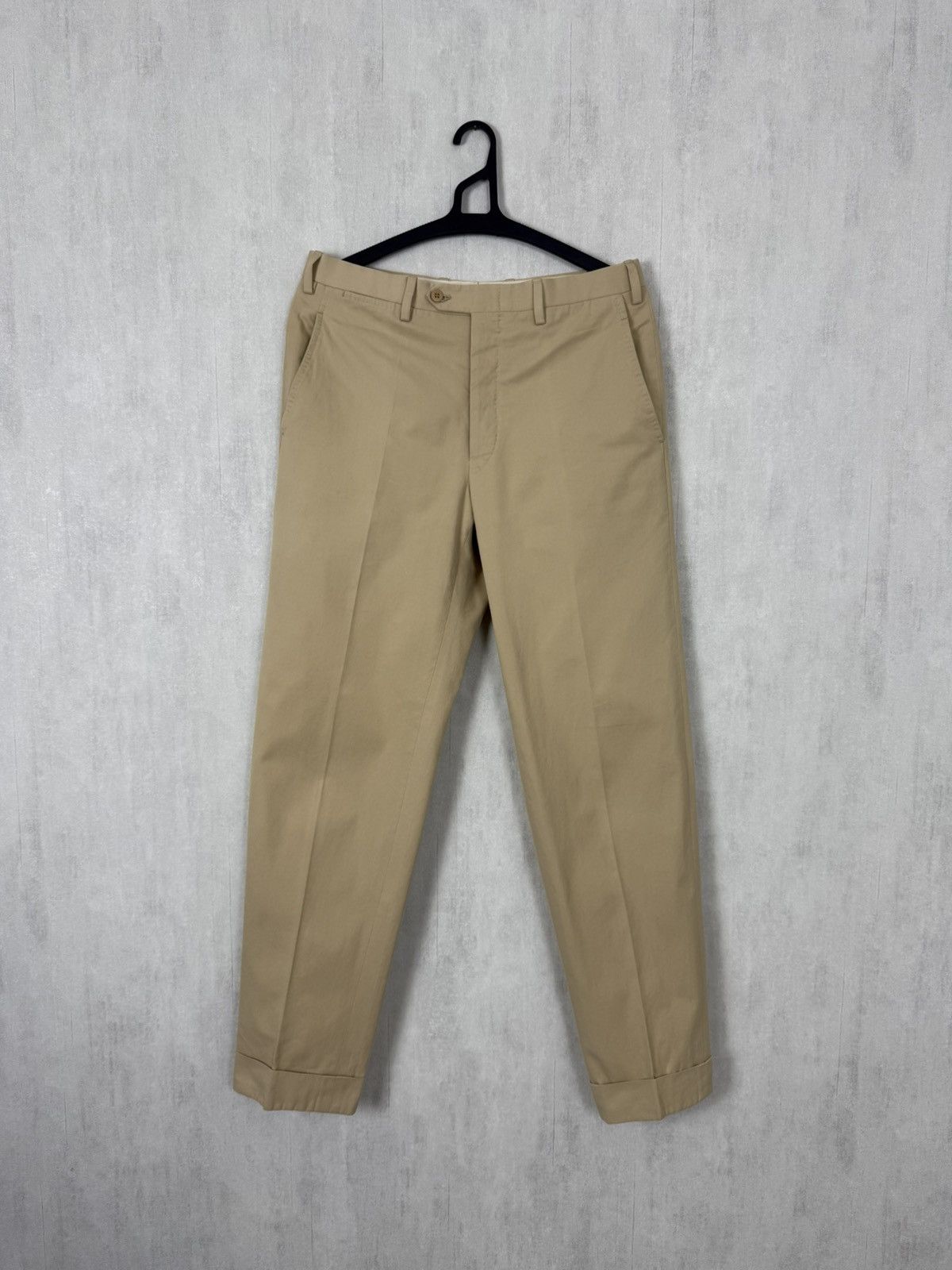 Kiton Kiton Napoli Mens Cotton Chino Pants Trousers Size 48 Size US 30 / EU 46 - 1 Thumbnail