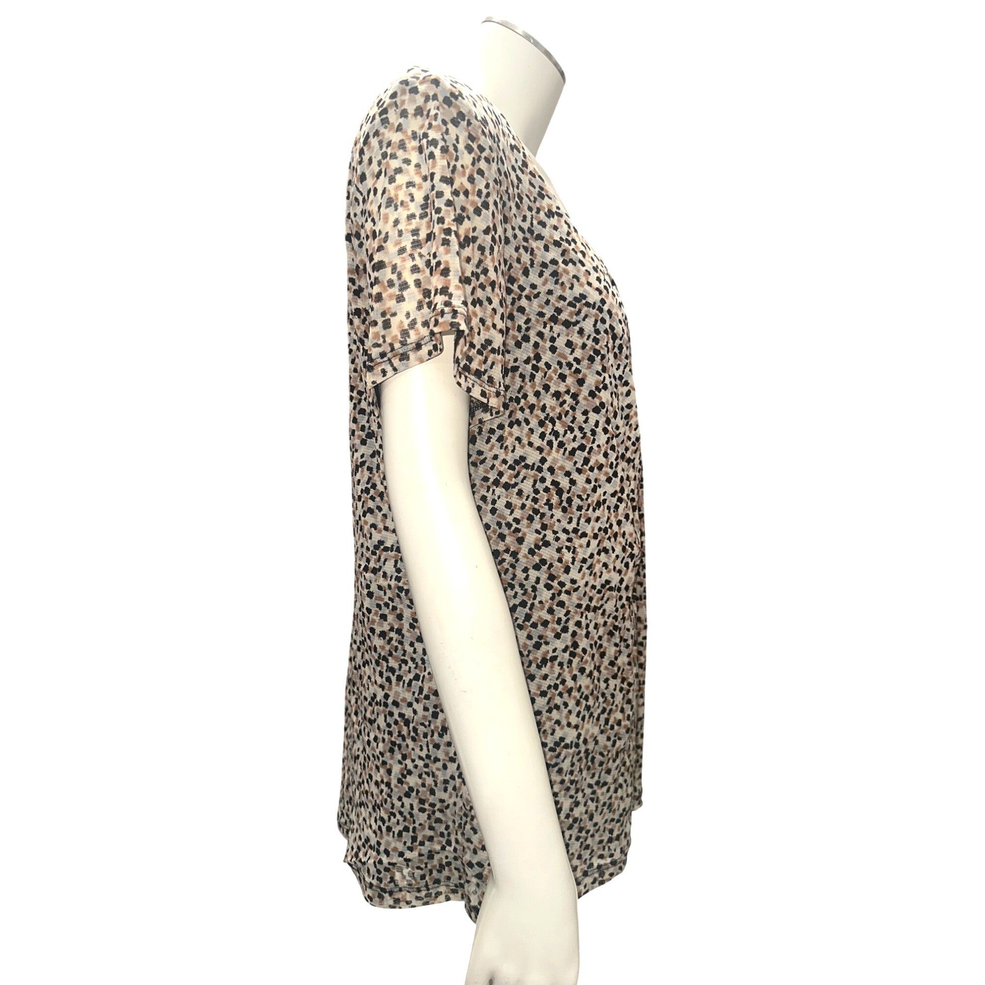 Other 212 Collection Pixel Print Ruched Front Tunic Blouse Short S Size XL / US 12-14 / IT 48-50 - 7 Thumbnail