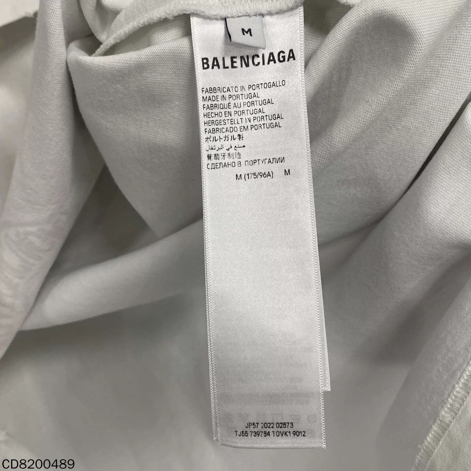 Balenciaga Balenciaga 23ss Scissor Shield Short Sleeve Tee M Size US M / EU 48-50 / 2 - 5 Thumbnail