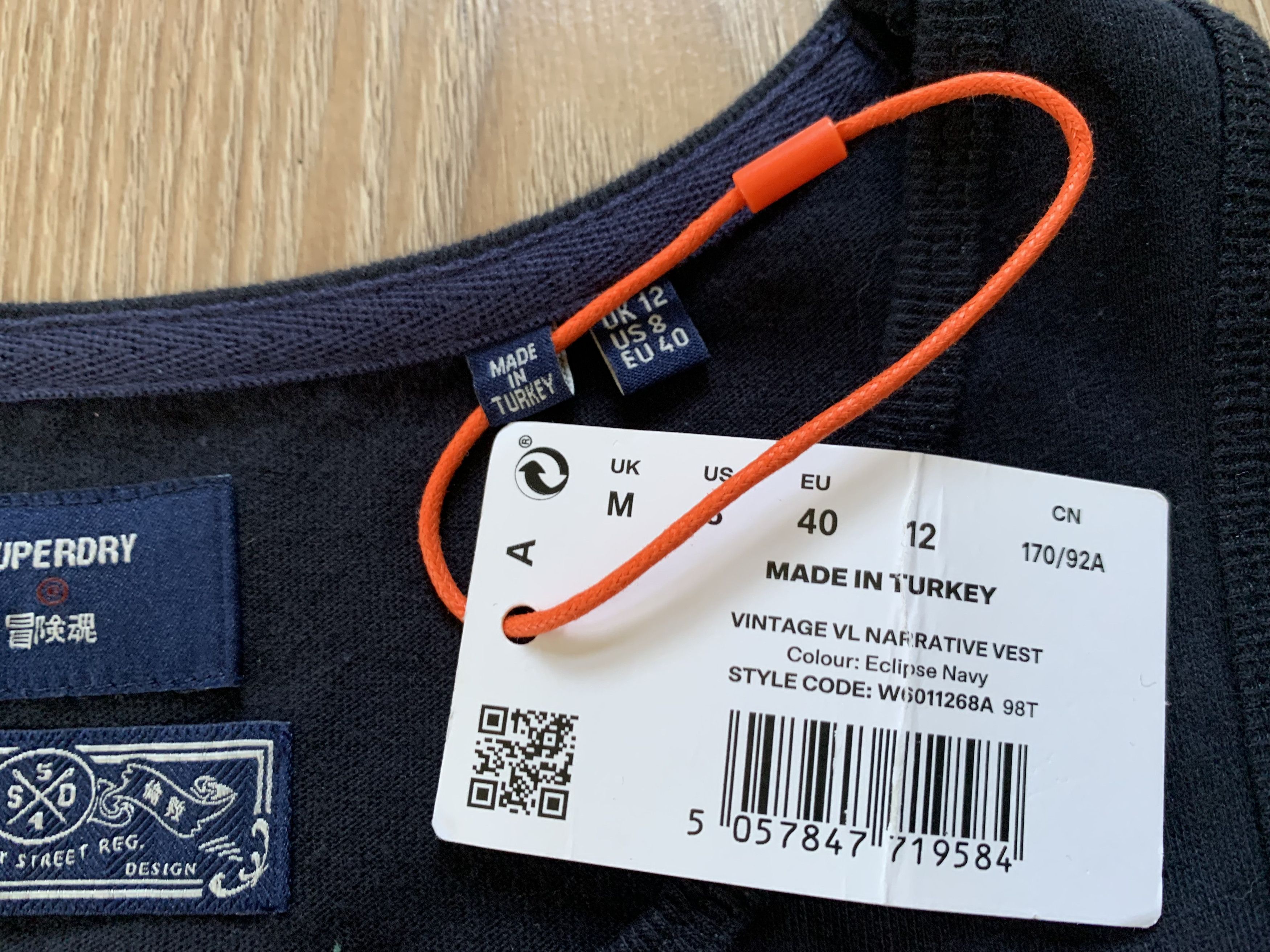 Superdry Superdry Vintage Logo Narrative Vest Top Size M / US 6-8 / IT 42-44 - 7 Thumbnail
