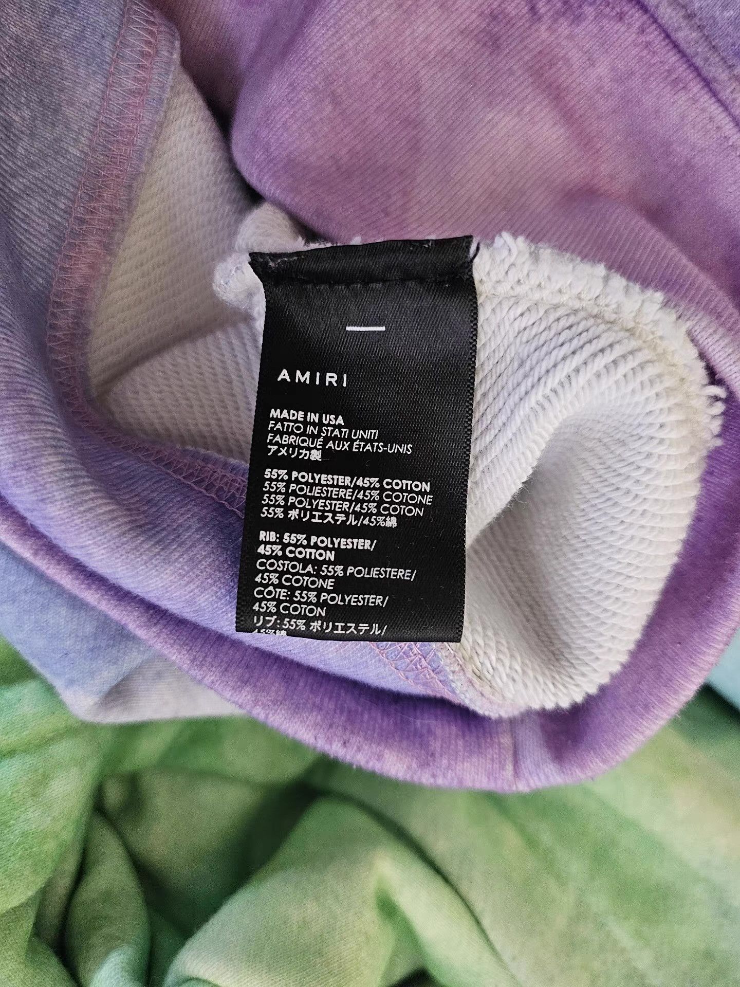 Amiri Amiri Color Tie-Dye Hoodie, Size US XXL / EU 58 / 5 - 6 Thumbnail