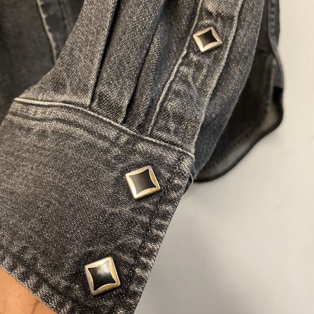 Kapital Kapital Kountry Denim Western Shirt Black Size US L / EU 52-54 / 3 - 6 Thumbnail