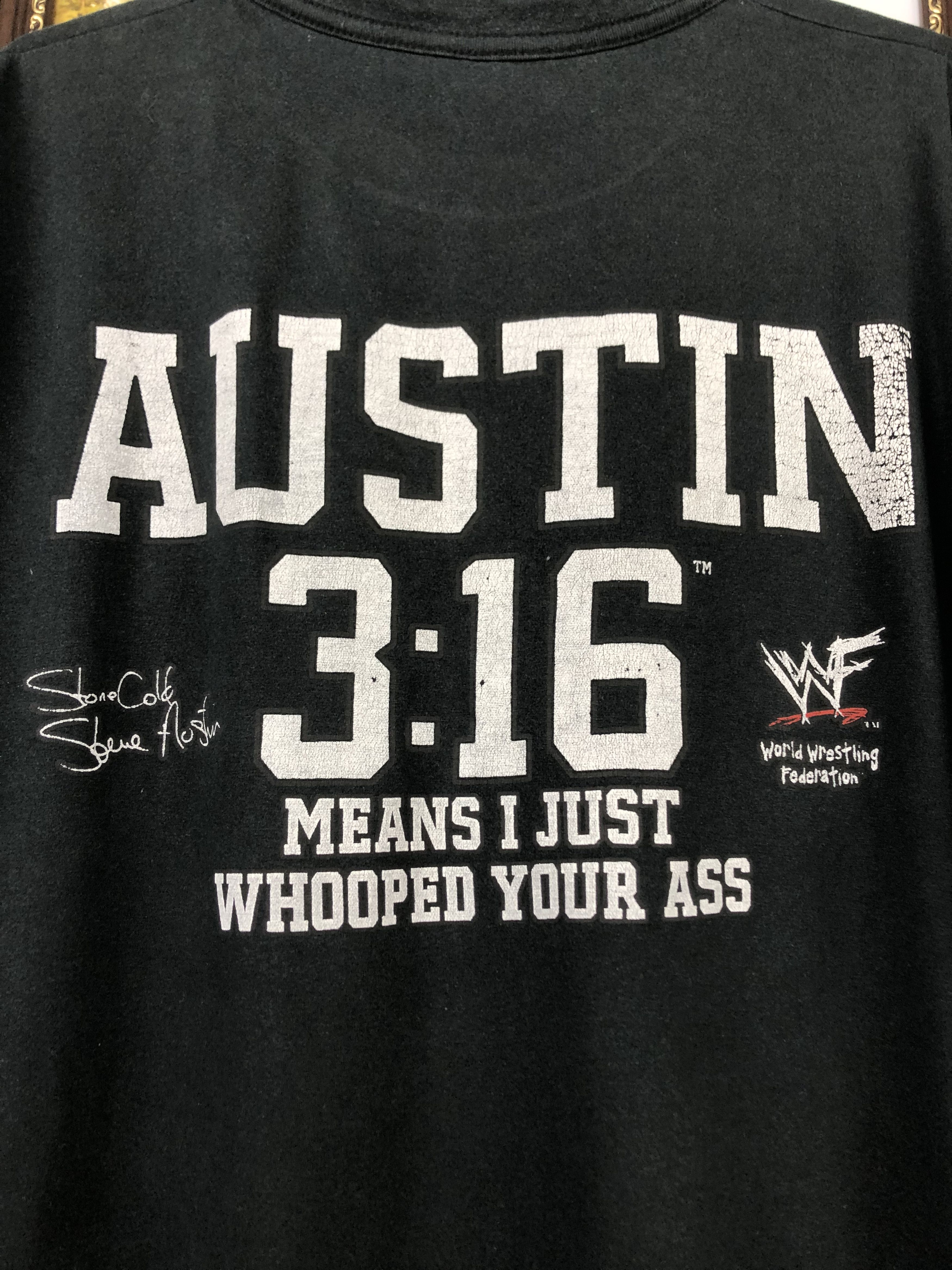 Vintage × WWE Vintage Stone Cold Steve Austin Shirt WWE Austin 3:16 Tee Size US L / EU 52-54 / 3 - 12 Thumbnail