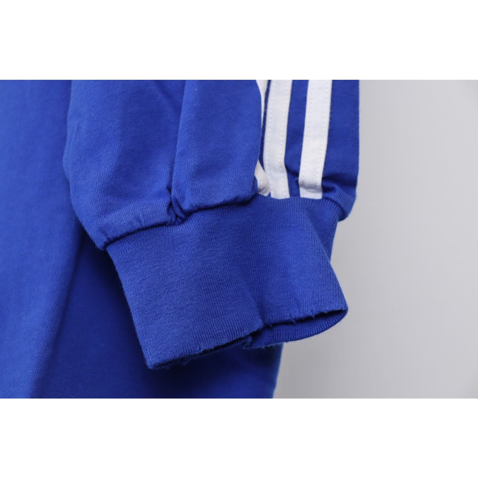Adidas × Balenciaga o1rshd1 Logo Printed Long Sleeve T-Shirt in Blue Size US S / EU 44-46 / 1 - 6 Thumbnail