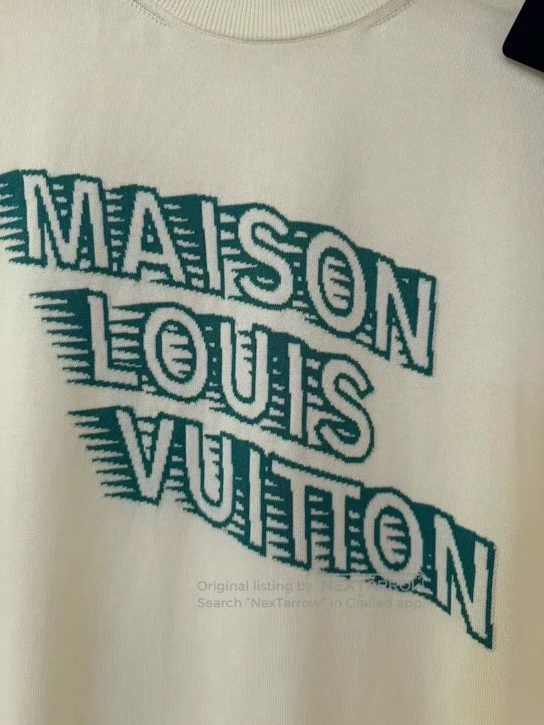 Louis Vuitton Louis Vuitton Phantom letter knitted short sleeve Size US L / EU 52-54 / 3 - 2 Thumbnail