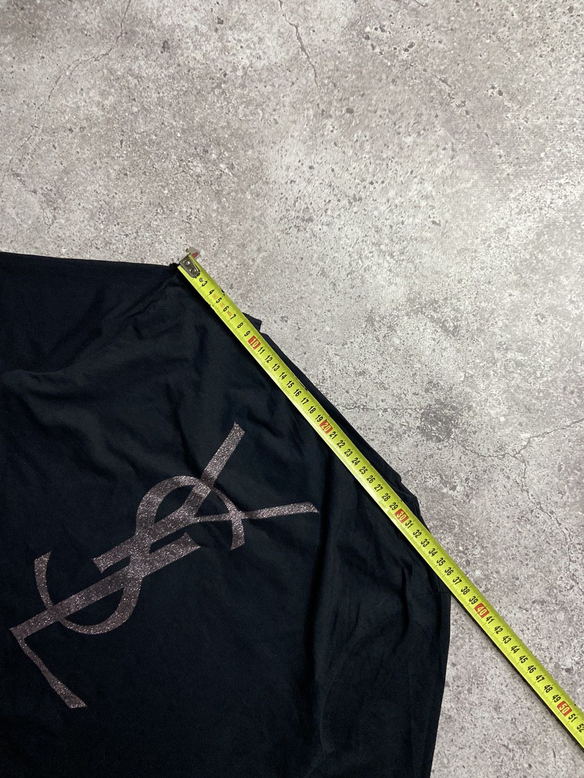 Yves Saint Laurent Yves Saint Laurent - Black Opium Big Logo Long Sleeve Size M / US 6-8 / IT 42-44 - 7 Thumbnail