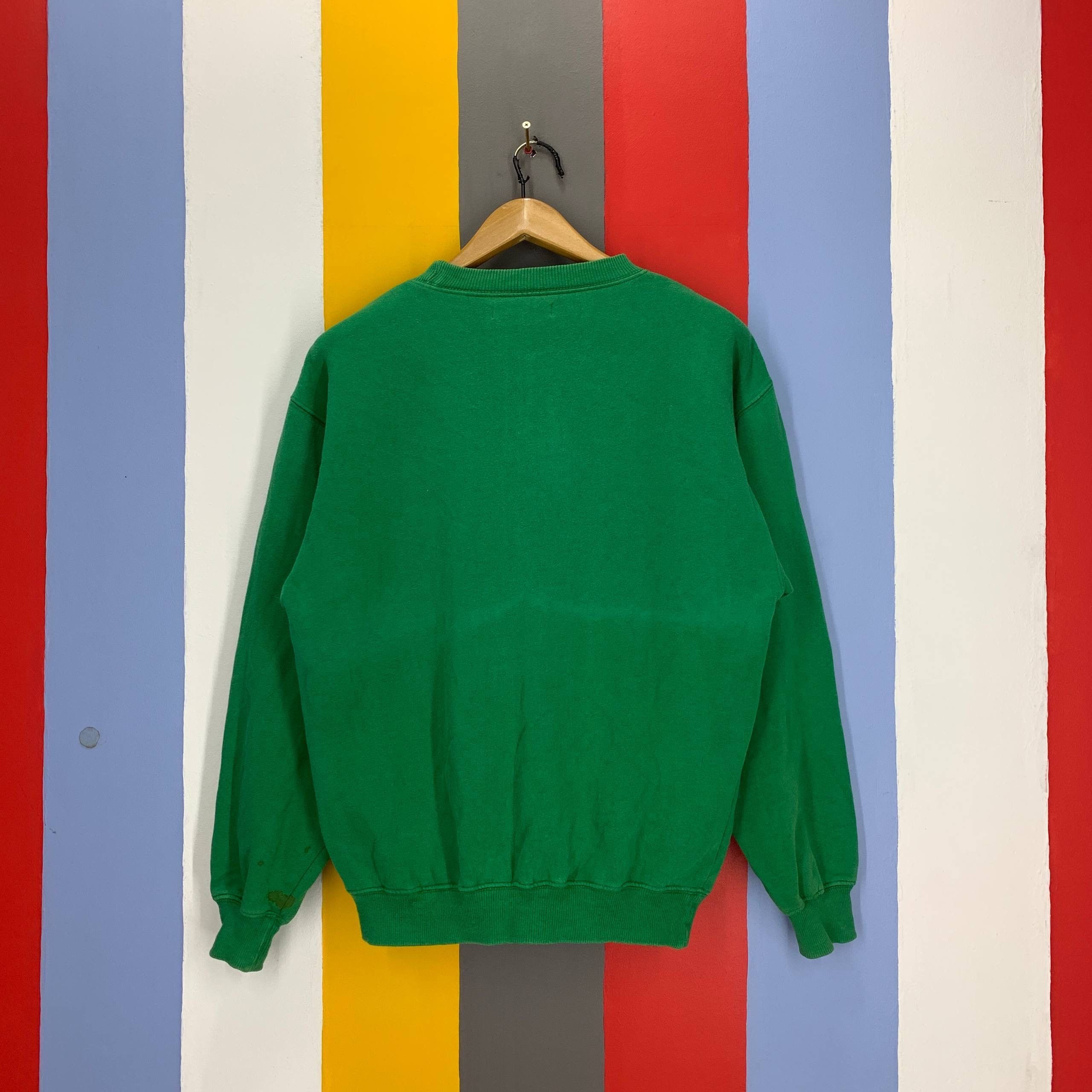 Coca Cola 90s Vintage COCA COLA Striped Sweatshirt #2607/Z Size US M / EU 48-50 / 2 - 15 Thumbnail