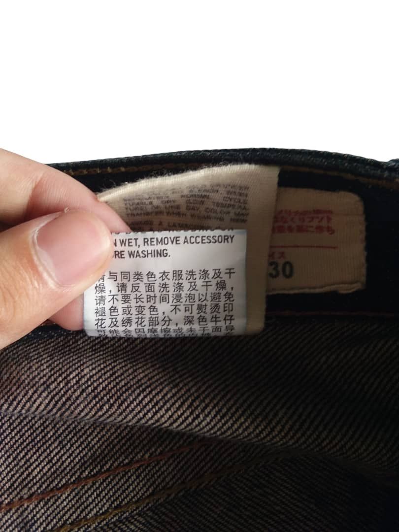 Rare💥Evisu Black Seagull Selvedge Jeans Denim🎌