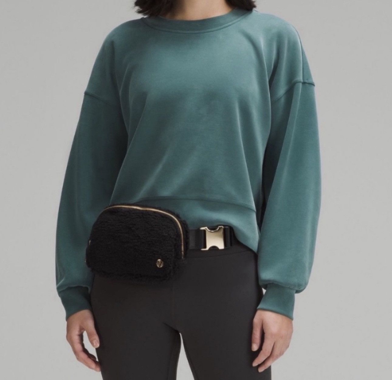Lululemon Lululemon Unisex Black Fleece Everywhere Belt Bag Size ONE SIZE - 3 Thumbnail