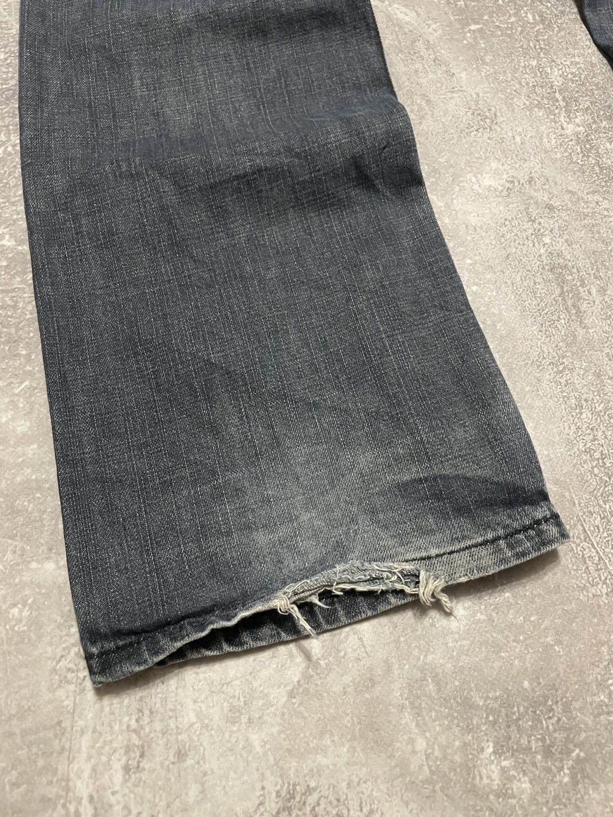 Ecko Unltd. Vintage Ecko Unlimited Buggy Distressed Rap Denim Jeans Size US 34 / EU 50 - 4 Thumbnail