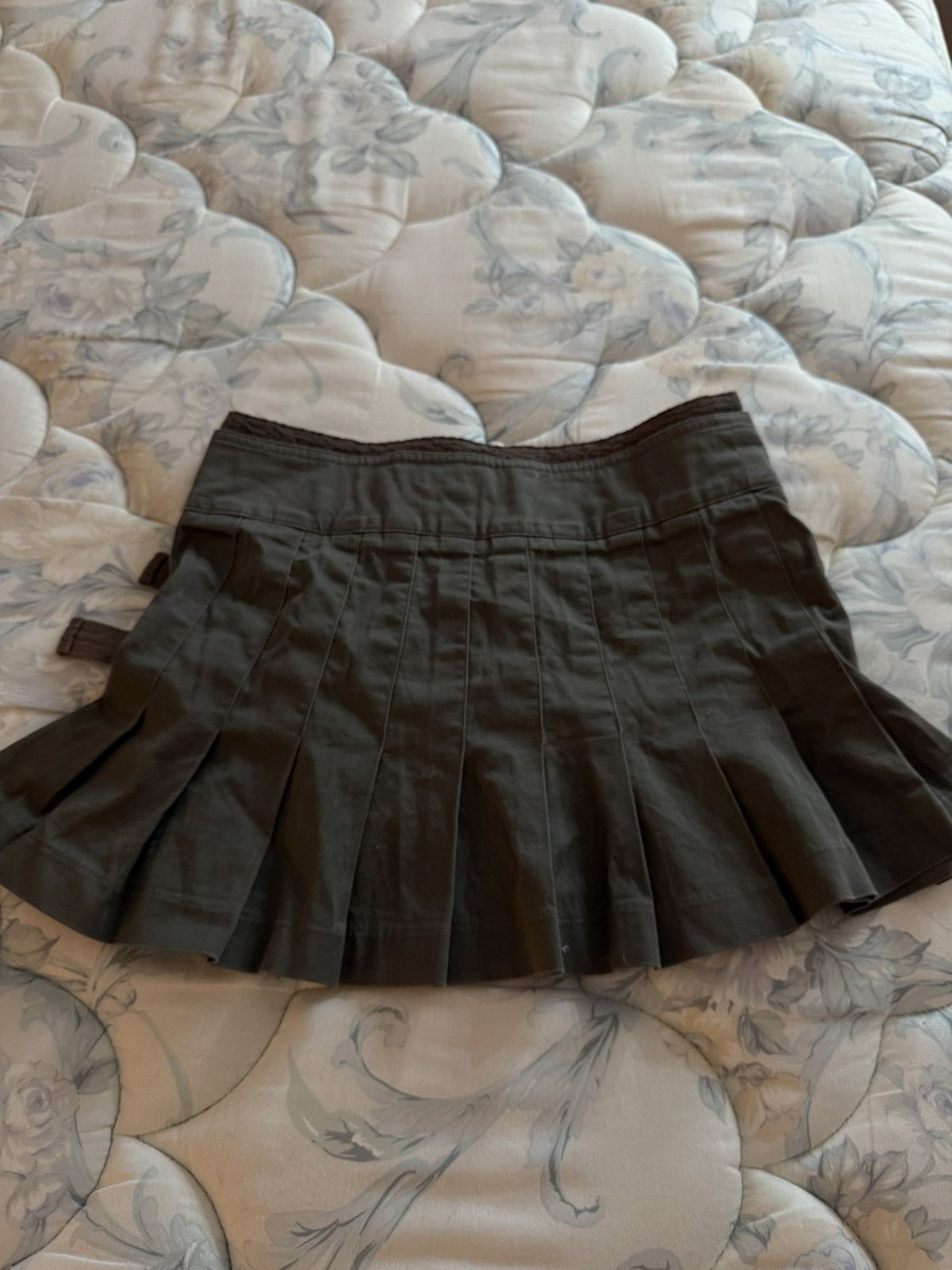 Other Vintage Army Green Mini Skirt size S Size 30" / US 8 / IT 44 - 4 Thumbnail