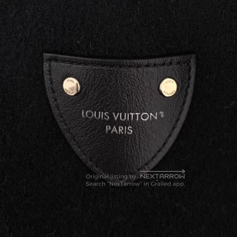 Louis Vuitton Louis Vuitton Black inside logo presbyopic full print shee Size XS / US 0-2 / IT 36-38 - 5 Thumbnail