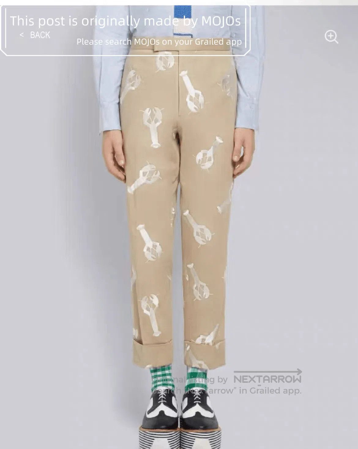 Thom Browne Sz 3 Thom Browne Lobster Stitches Kaki. Size US 32 / EU 48 - 6 Thumbnail