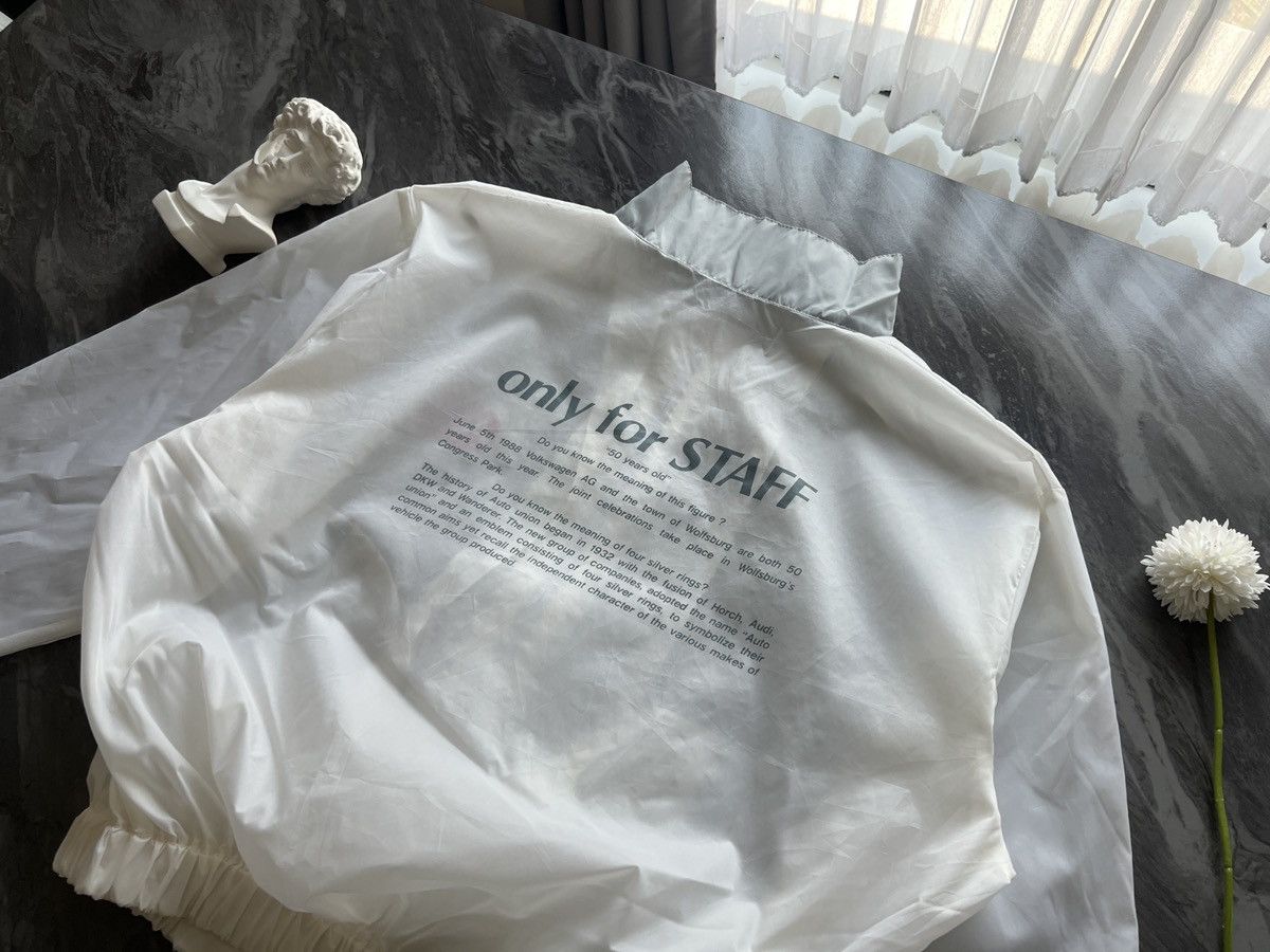 Audi × Vintage AUDI : Light Jacket 50 Years Only For Staff Size US L / EU 52-54 / 3 - 1 Thumbnail