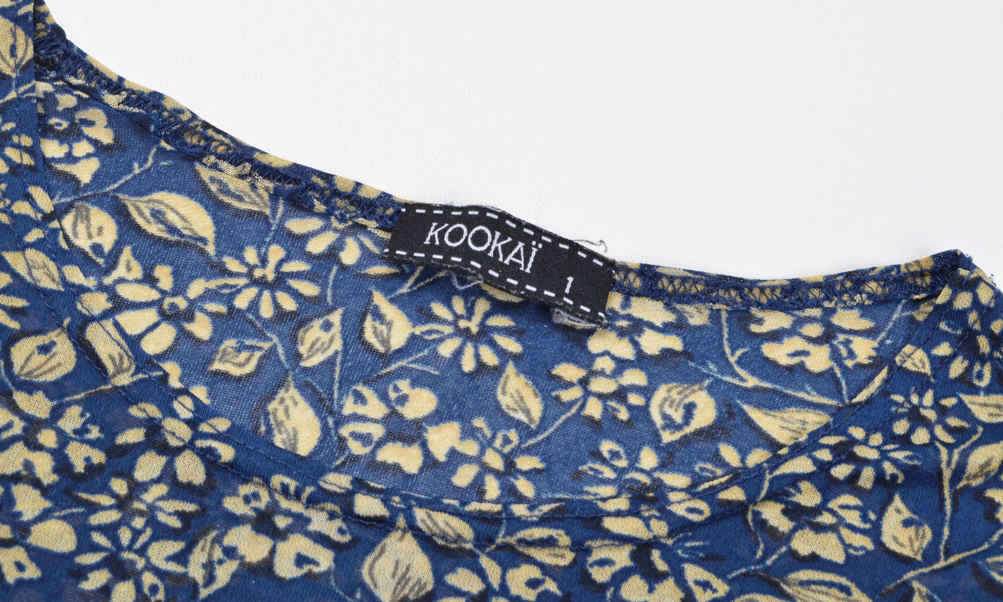 Other Vintage Kookai Y2K Mesh Floral Cottage Long Sleeve Top Size S / US 4 / IT 40 - 7 Thumbnail