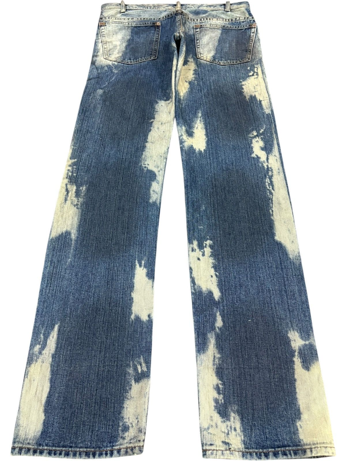 Japanese Brand Vintage Japanese Brand Bleached Jeans Size US 30 / EU 46 - 2 Thumbnail