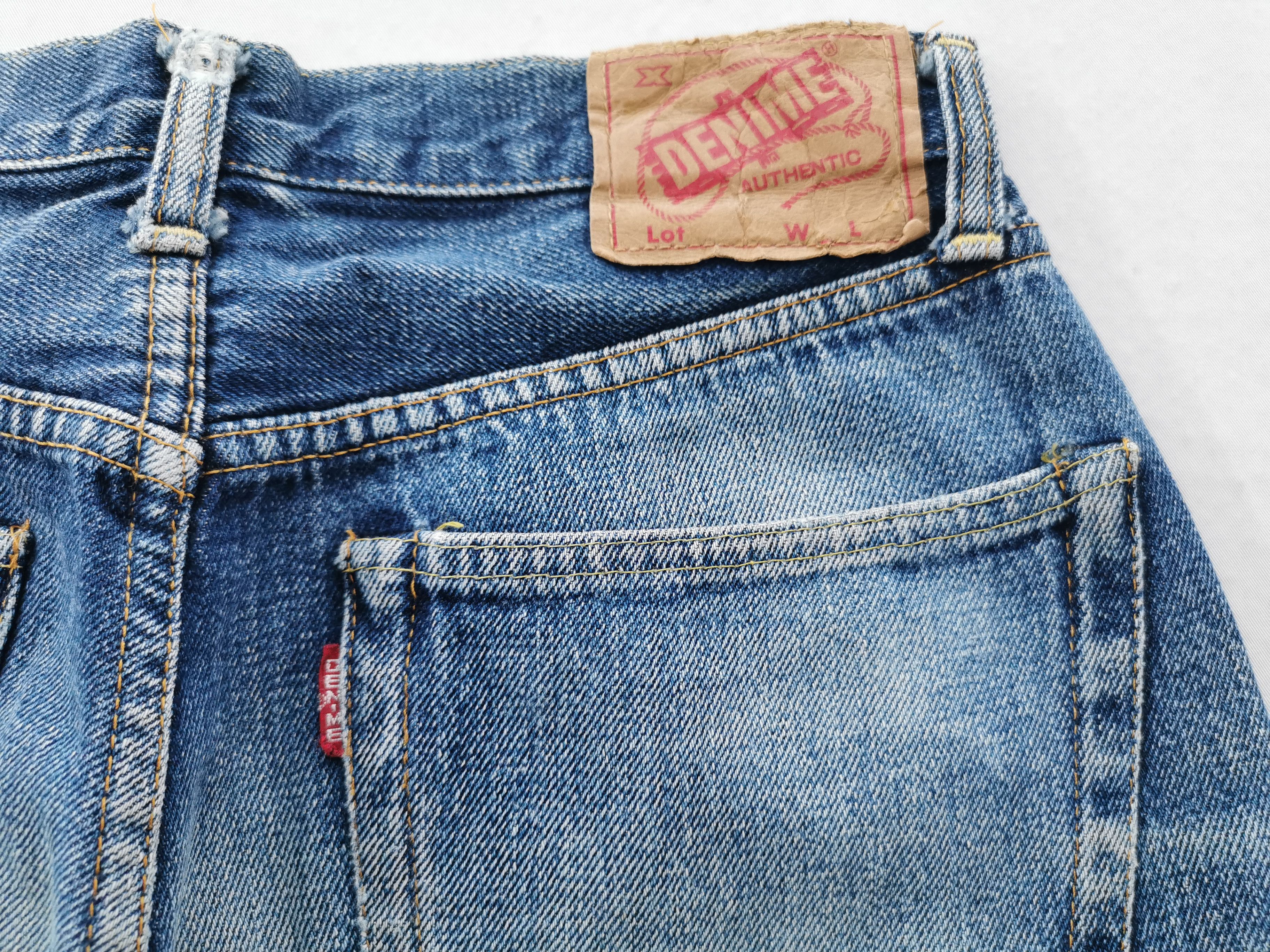Denime Distressed Vintage Denime Made In Japan Selvedge Denim Size US 30 / EU 46 - 7 Thumbnail