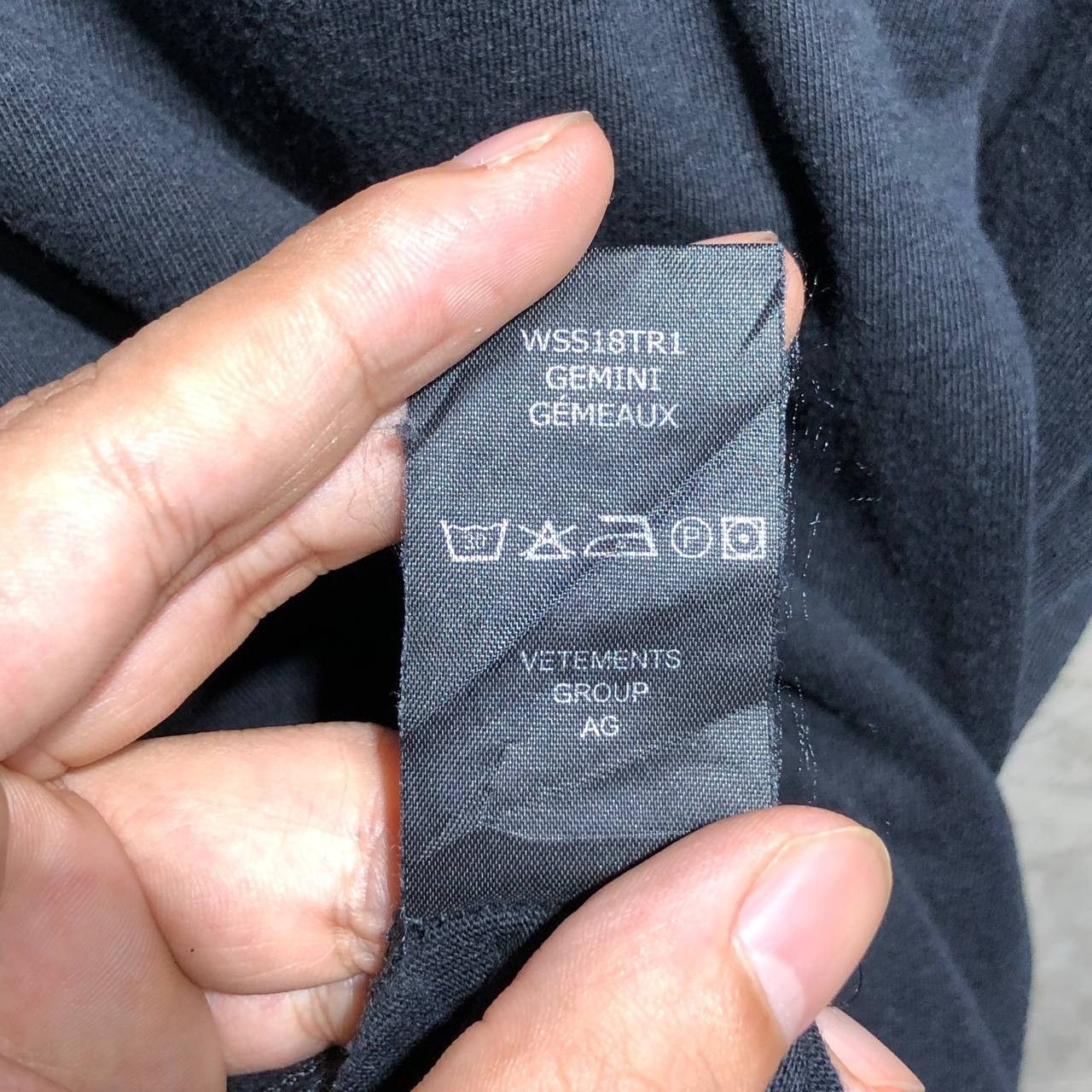 Vetements Vetements Gemini tee Size US L / EU 52-54 / 3 - 10 Thumbnail