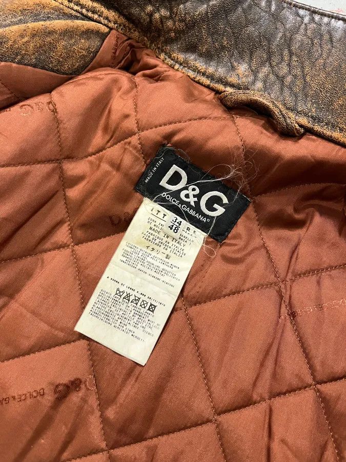 Dolce & Gabbana SS2001 Dolce & Gabbana Rodeo Studded Aged Leather Jacket Size US M / EU 48-50 / 2 - 11 Thumbnail
