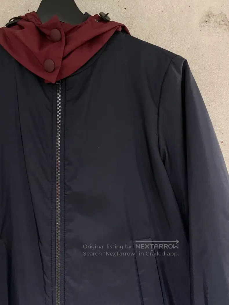 Jil Sander Jil Sander size 36 Military Blue Patchwork Hooded Long Coat Size M / US 6-8 / IT 42-44 - 3 Thumbnail