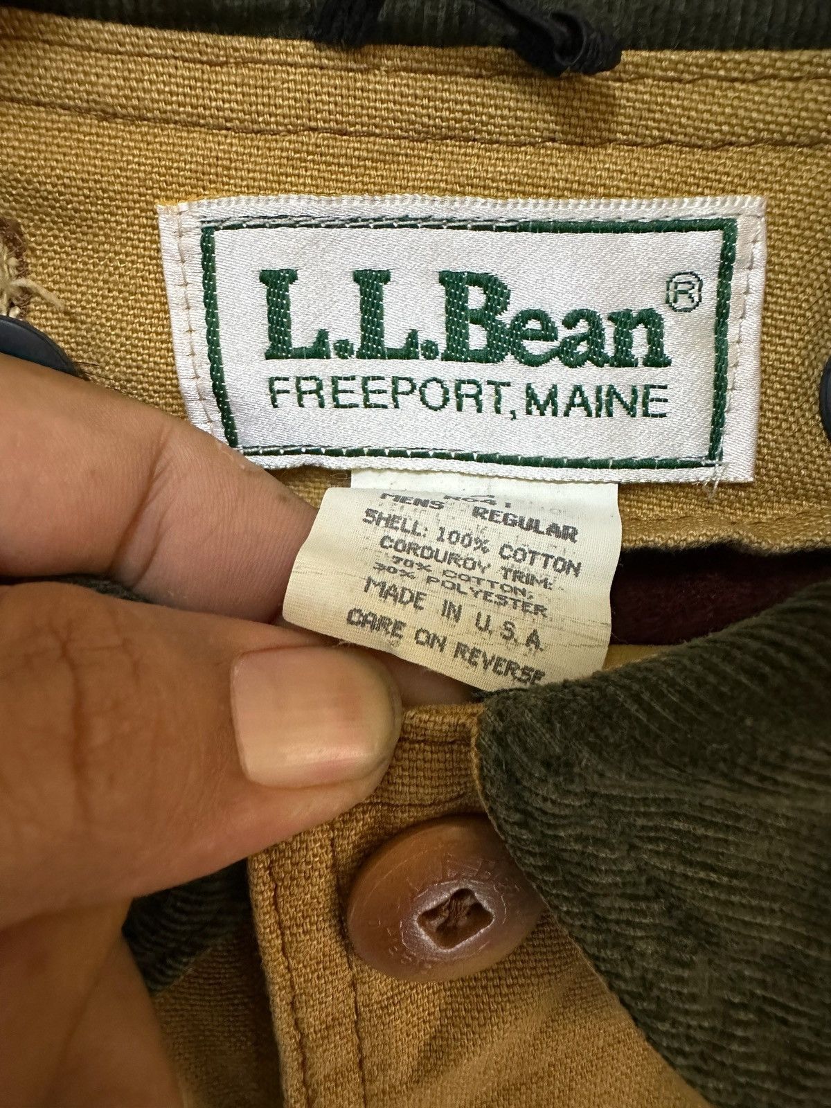 L.L. Bean LL Bean Duck Hunting Jacket Size US L / EU 52-54 / 3 - 8 Thumbnail