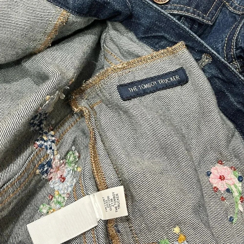 Lucky Brand Lucky Brand Handcrafted Jean Jacket Size XS / US 0-2 / IT 36-38 - 4 Thumbnail