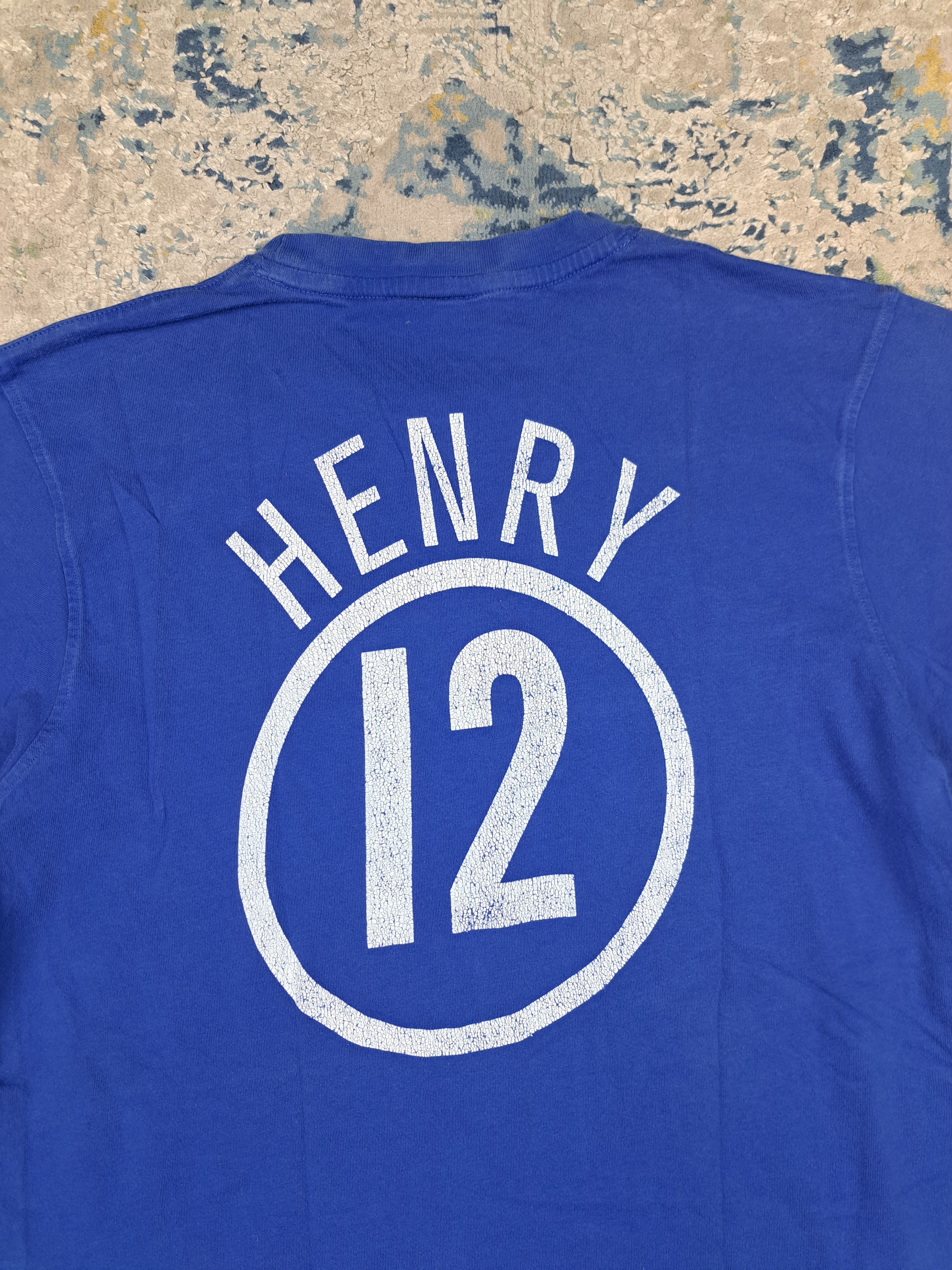 Nike Vintage 00s #12 Thierry Henry Nike Center Swoosh France Tee Size US M / EU 48-50 / 2 - 4 Thumbnail
