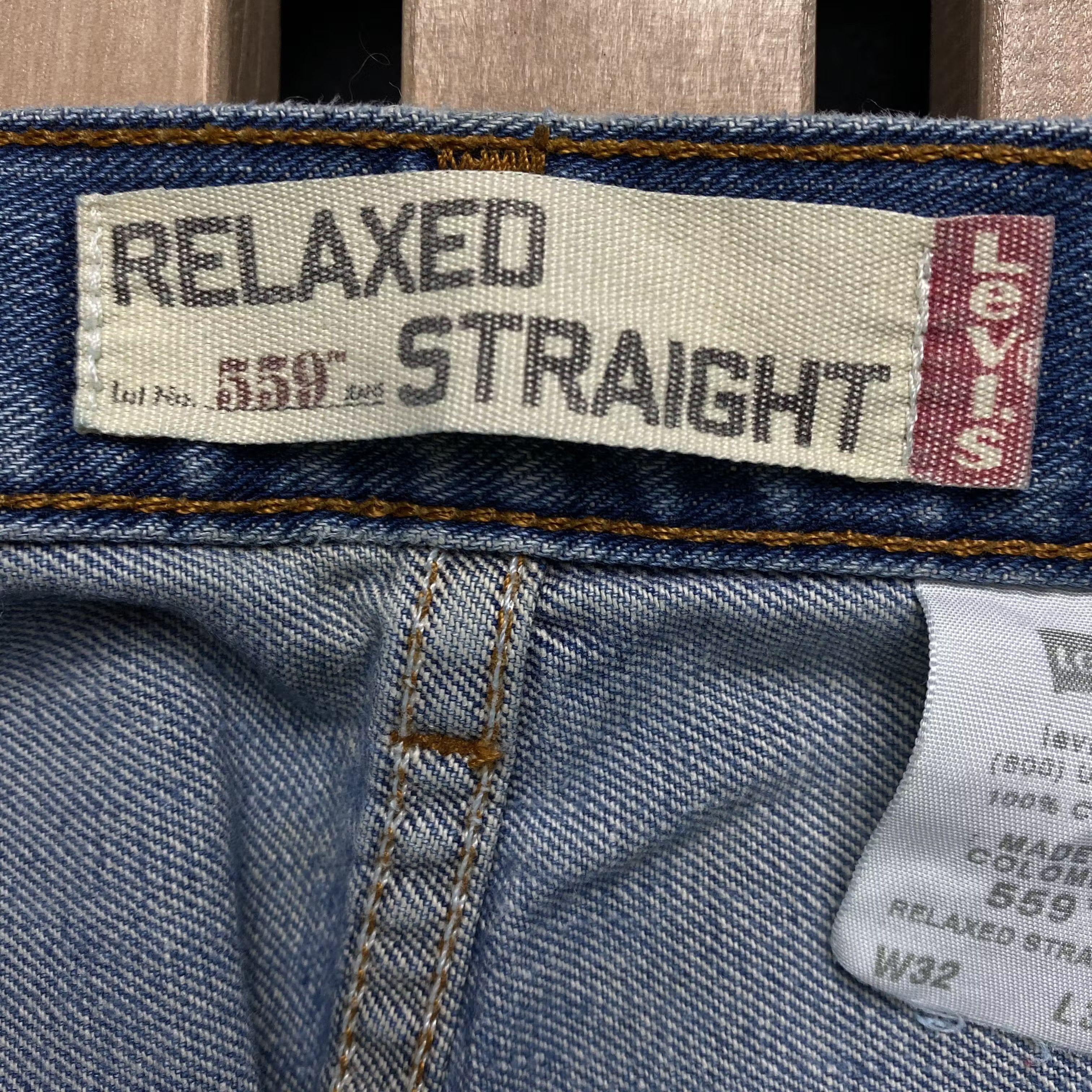 Levi's × Levi's Vintage Clothing × Vintage Mens Jeans Denim Levis 559 Vintage Size 32 Size US 32 / EU 48 - 6 Thumbnail