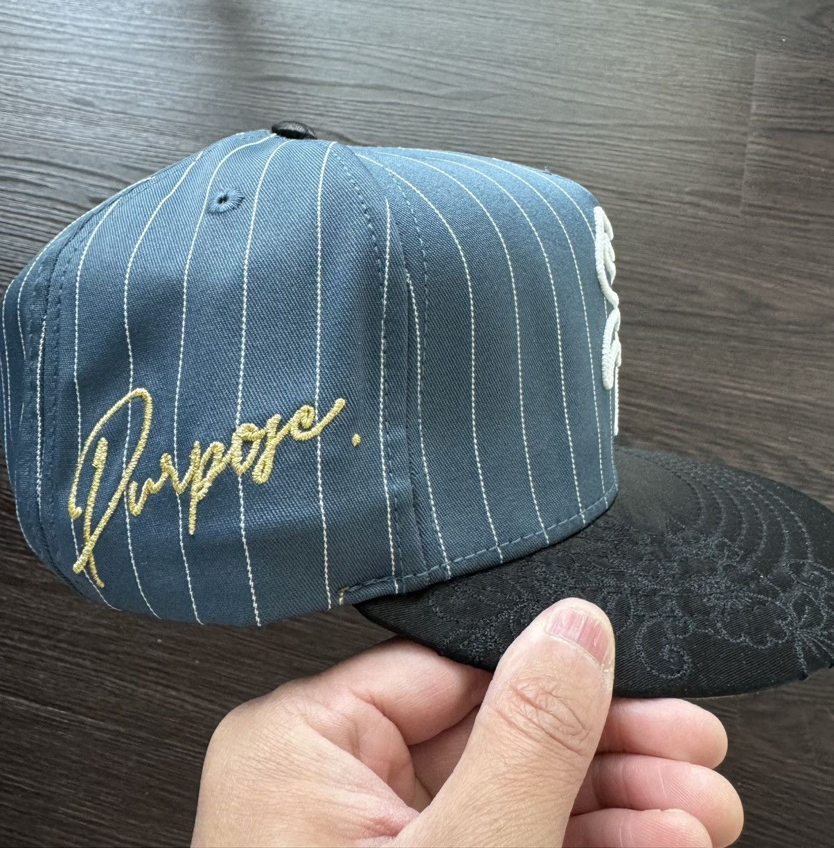 Other Dvniel Luu X SF Blue Pinstripes Hat Size ONE SIZE - 3 Thumbnail