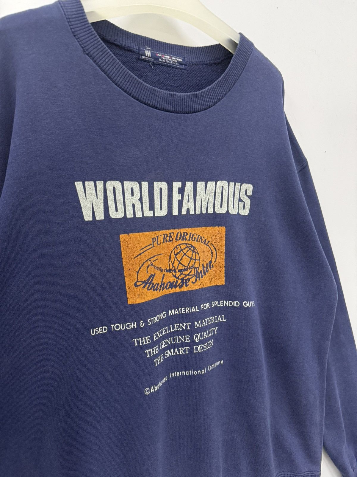 ABAHOUSE 🔥 Abahouse Inter. World Famous Big Logo Sweatshirt Size US S / EU 44-46 / 1 - 4 Thumbnail