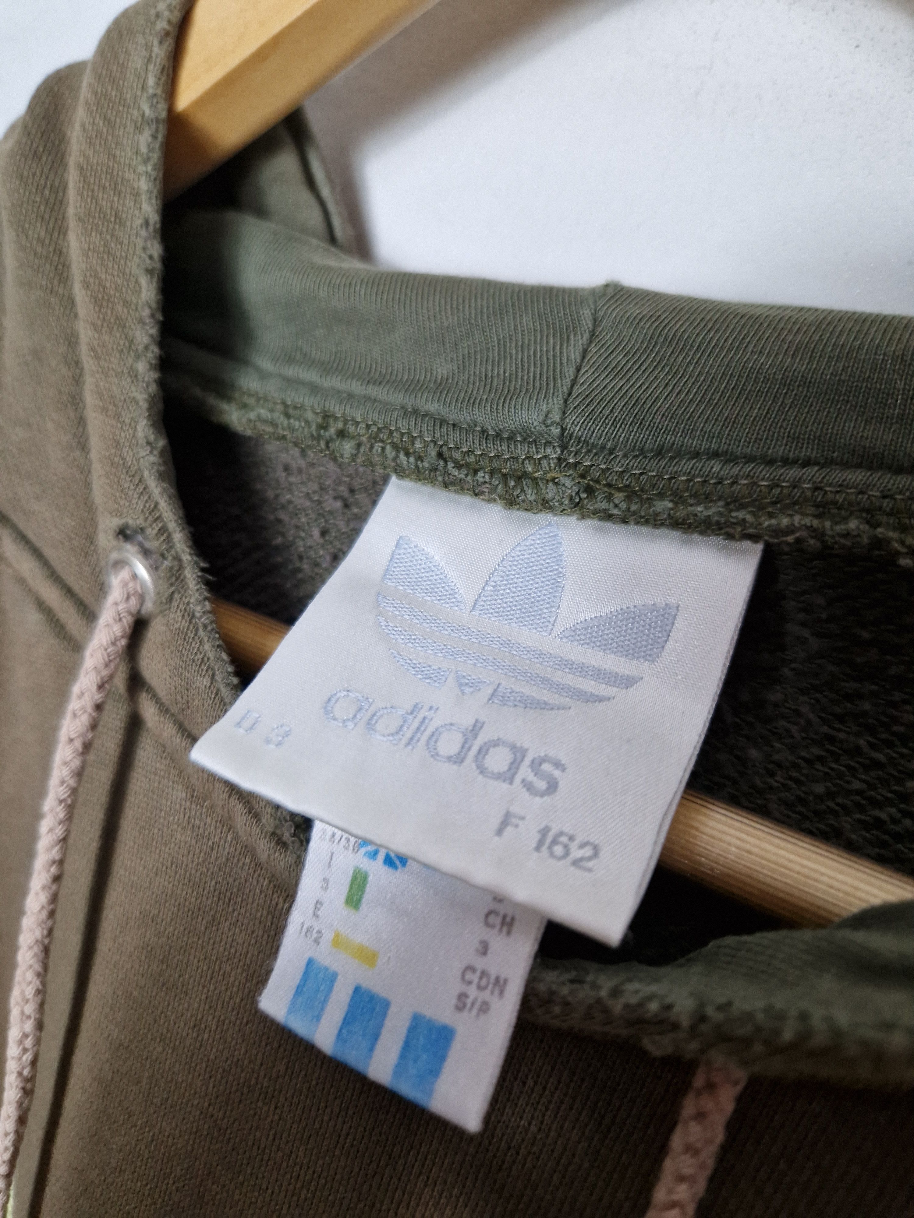 Adidas Adidas vintage 80s brown hoodie Size US L / EU 52-54 / 3 - 3 Thumbnail